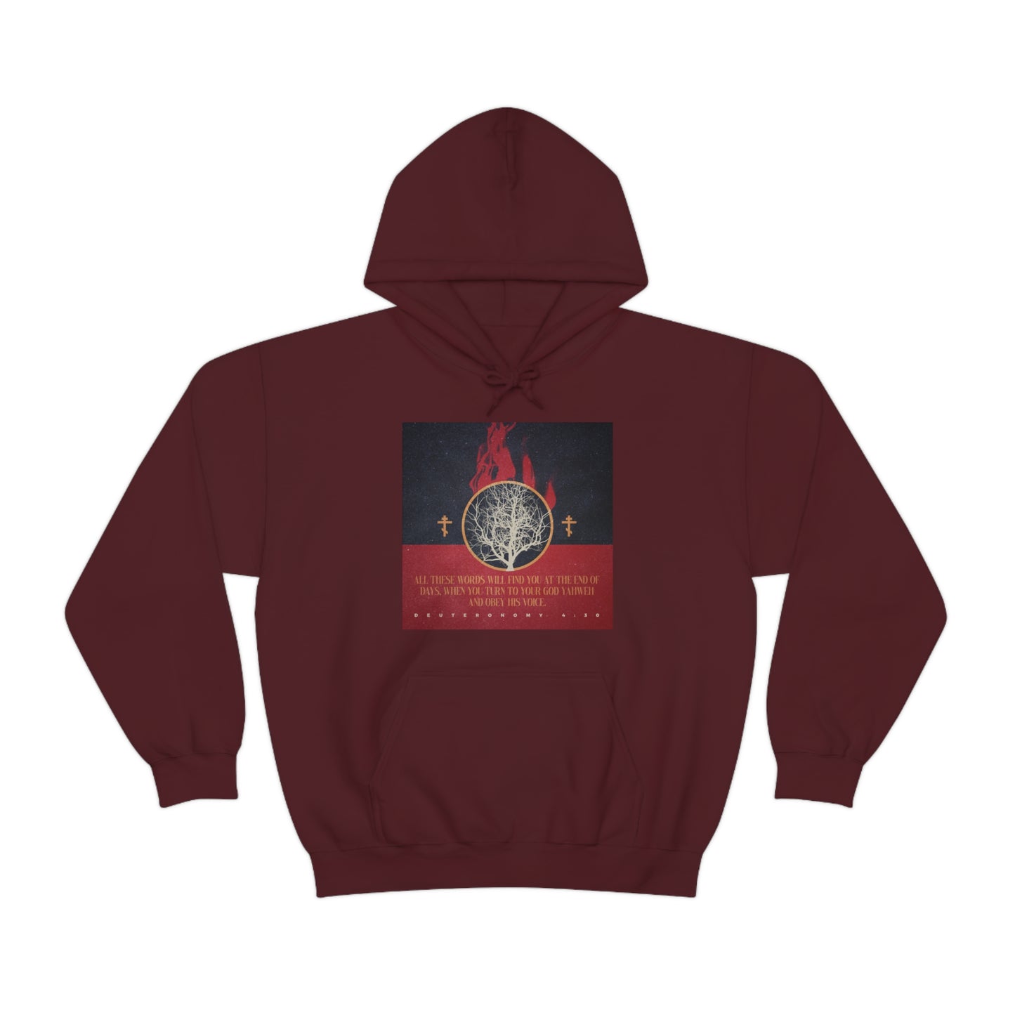 All These Words Will Find You at the End of Days No. 1  | Orthodox Christian Hoodie / Hooded Sweatshirt