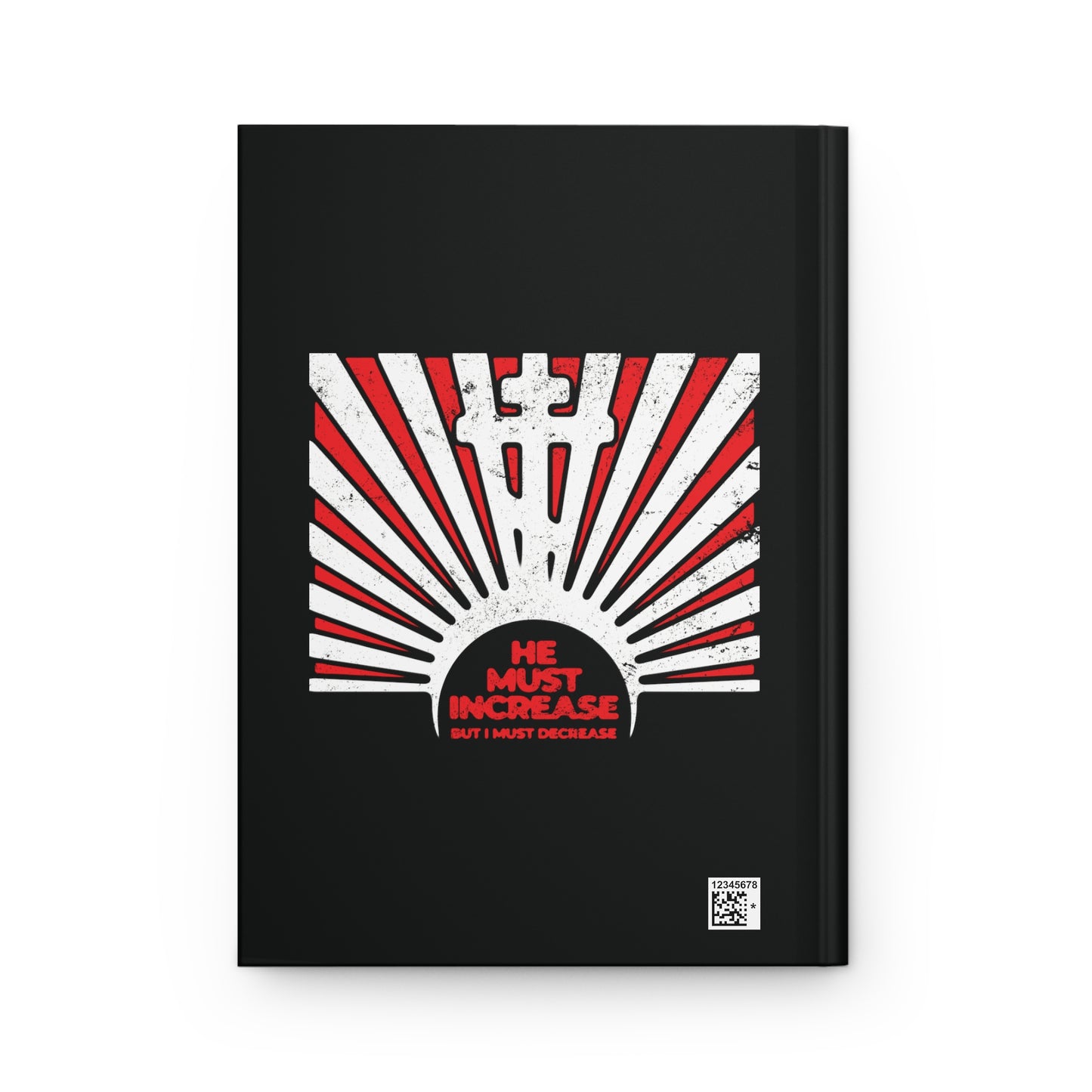 He Must Increase, but I Must Decrease No. 2 | Orthodox Christian Accessory | Hardcover Journal