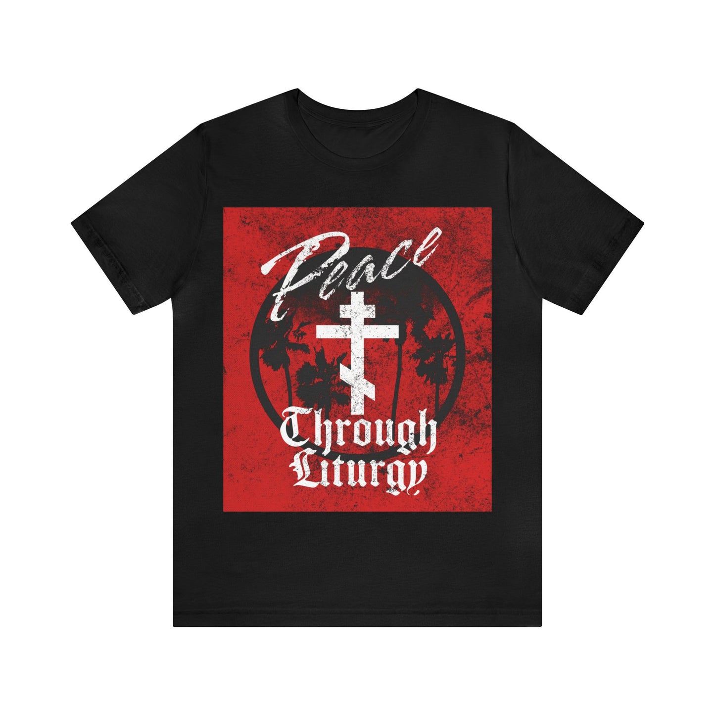 Peace Through Liturgy No. 2 | Orthodox Christian T-Shirt