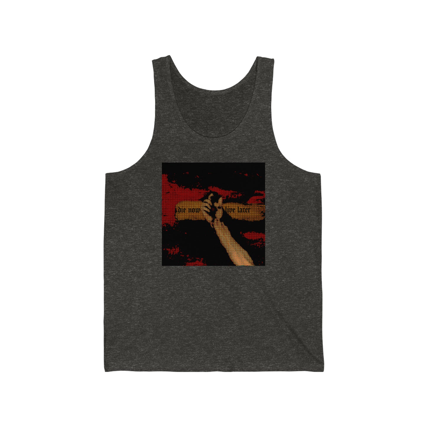 Die Now, Live Later No. 2 | Orthodox Christian Jersey Tank Top / Sleeveless Shirt