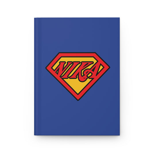 NIKA Superm@n Logo No. 1 | Orthodox Christian Accessory | Hardcover Journal