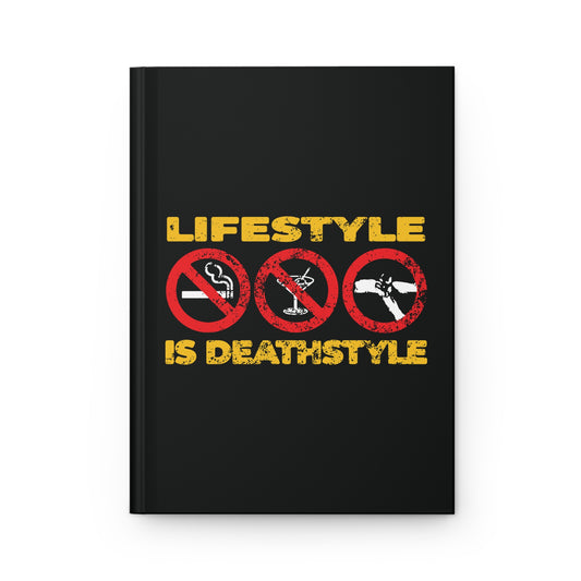 Lifestyle is Deathstyle No. 2  | Orthodox Christian Accessory | Hardcover Journal
