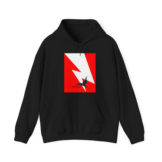 Shall Not Prevail | Satan Fell from Heaven Like Lightning (Luke 10:18) | Minimalist Design | Orthodox Christian Hoodie