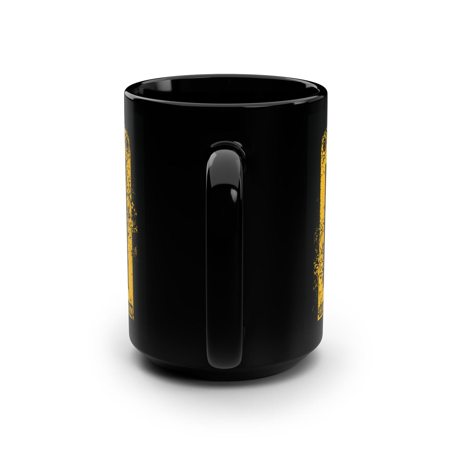 It is Truly Meet To Bless Thee Iconographic | Axion Estin Hymn to the Mother of God Theotokos | Orthodox Christian Black Mug