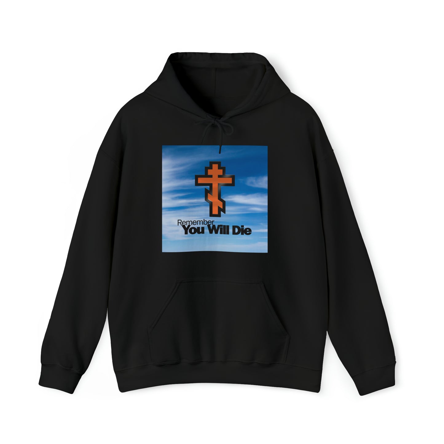 Remember You Will Die MS Windows No. 1  | Orthodox Christian Hoodie / Hooded Sweatshirt