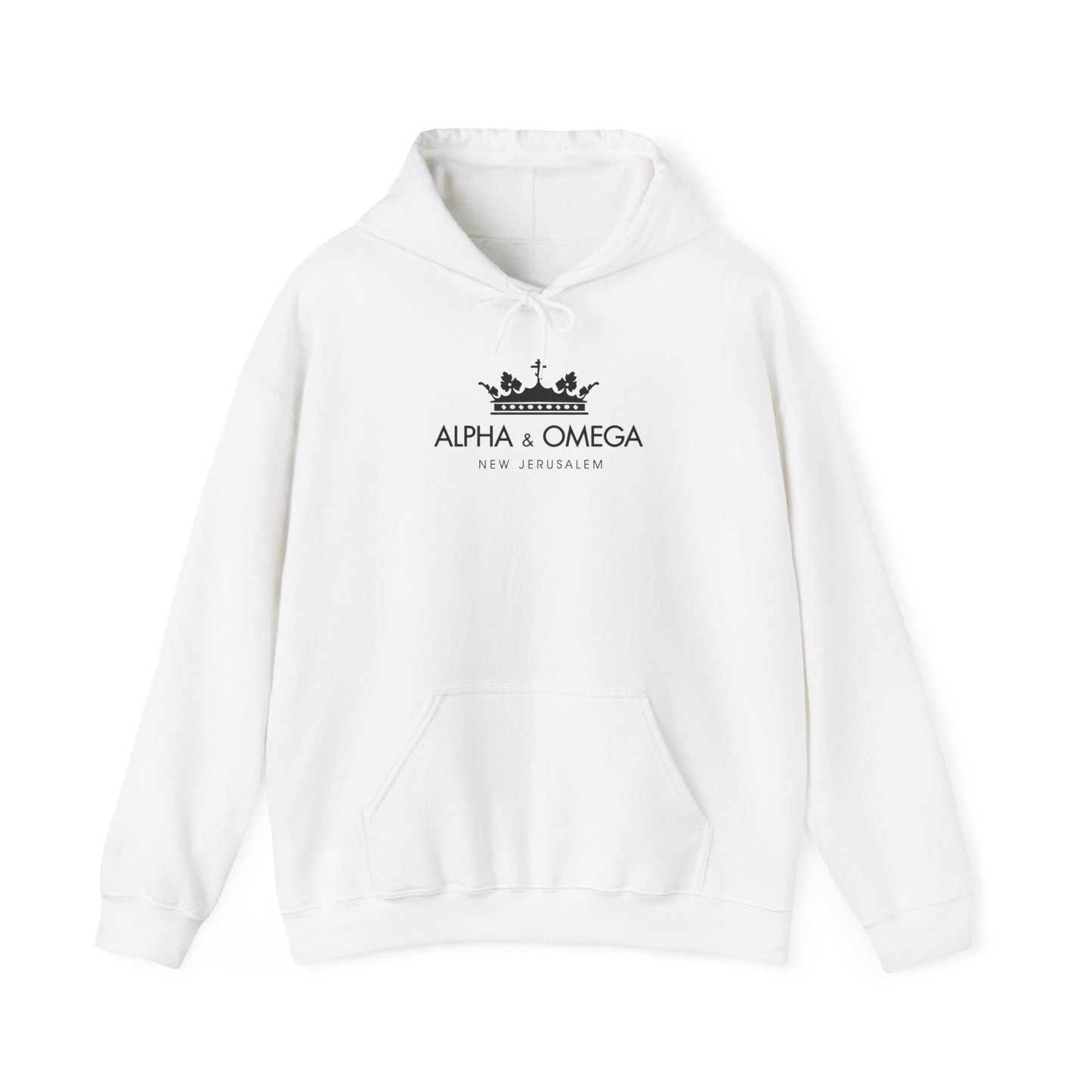 Alpha & Omega No. 2 | Orthodox Christian Hoodie / Hooded Sweatshirt