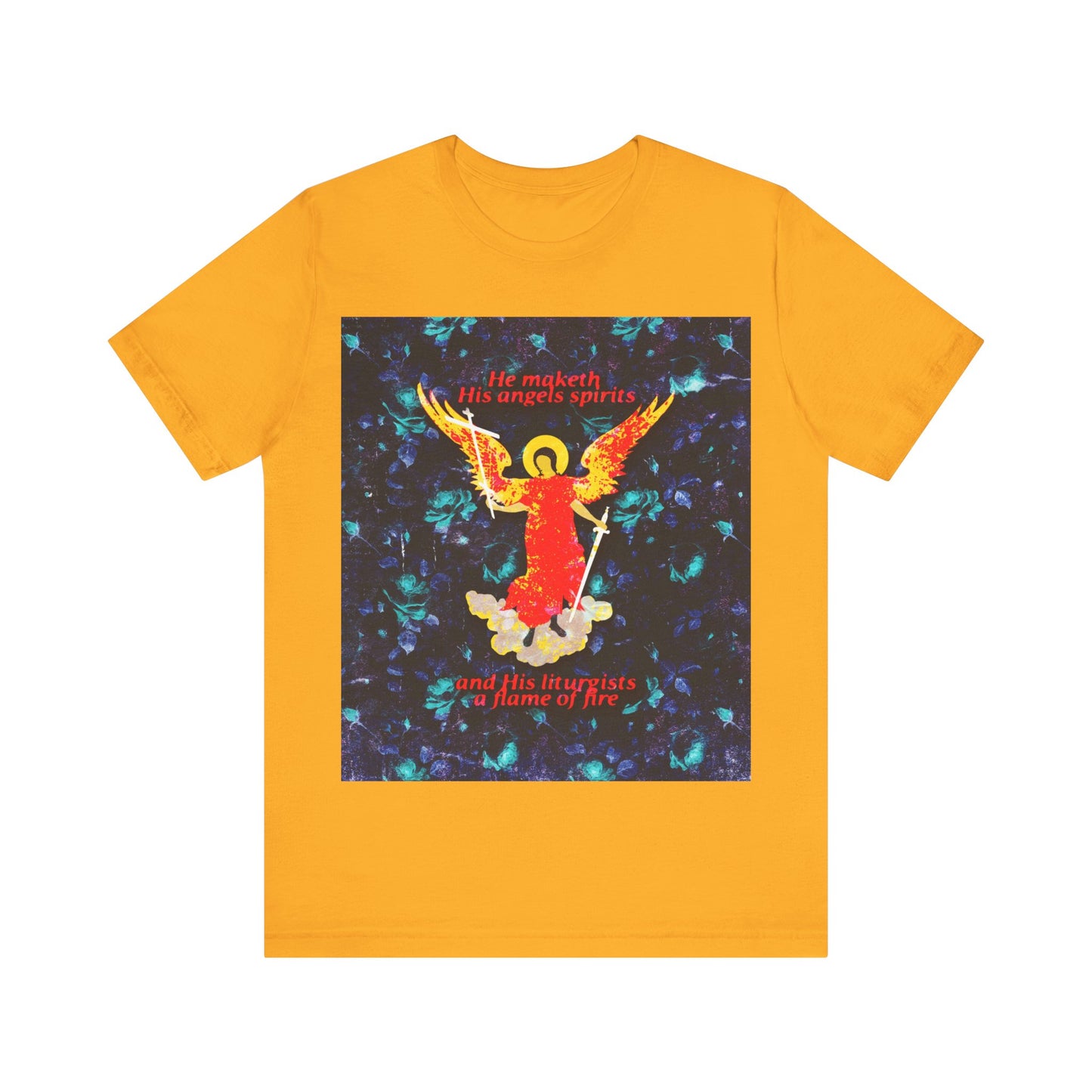 He Maketh His Angels Spirits (Psalm 103 LXX) No. 1 | Orthodox Christian T-Shirt