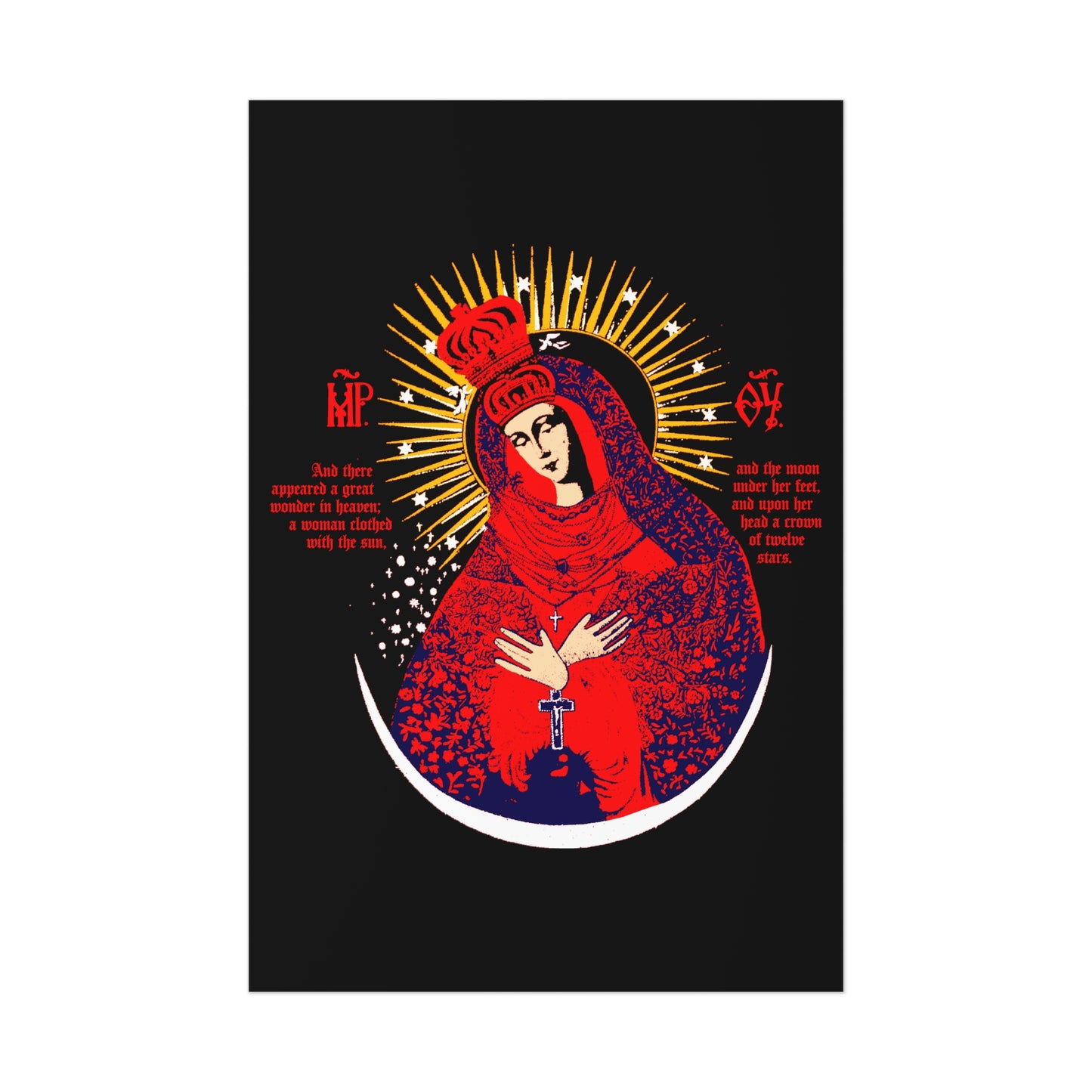 Our Lady the Gate of Dawn No. 1 | Orthodox Christian Art Poster