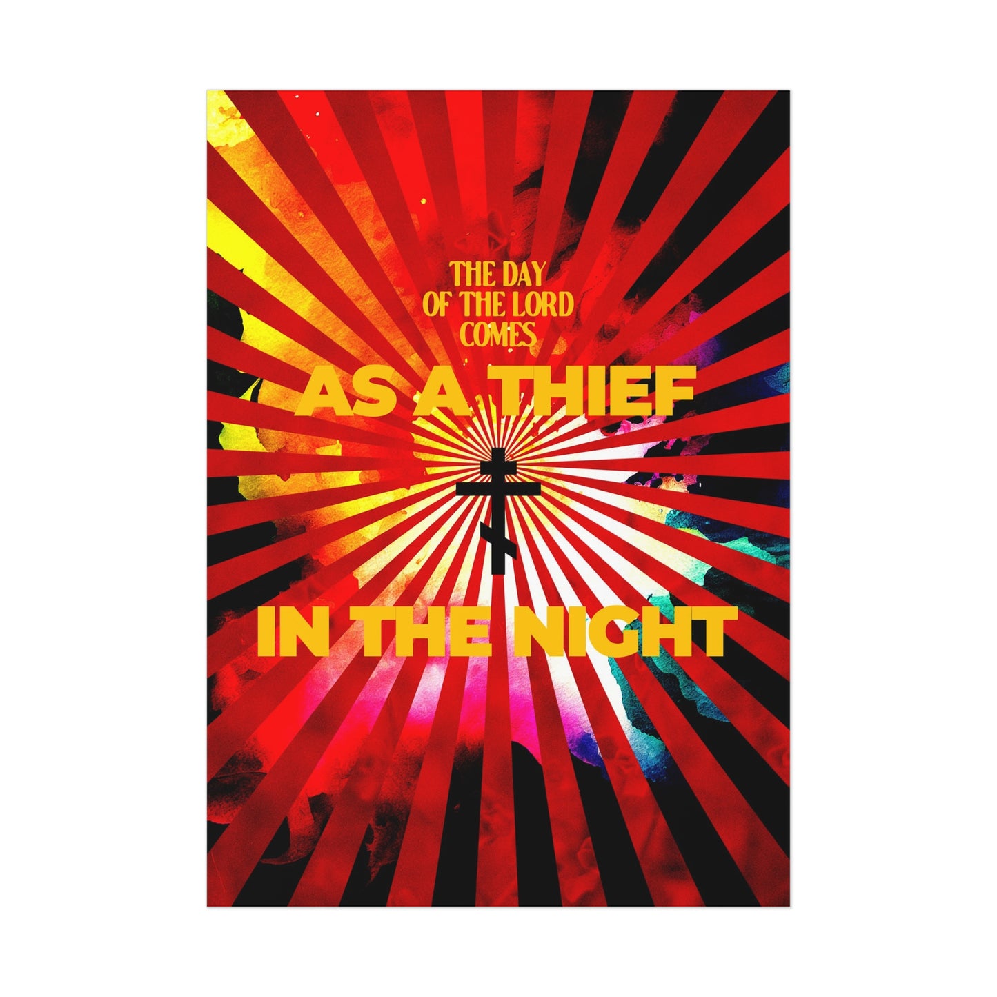 The Day of the Lord No. 3 | Orthodox Christian Art Poster