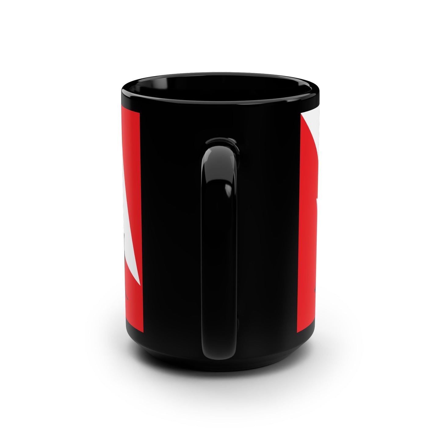 Shall Not Prevail | Satan Fell from Heaven Like Lightning (Luke 10:18) | Minimalist Design | Orthodox Christian 15oz Black Mug