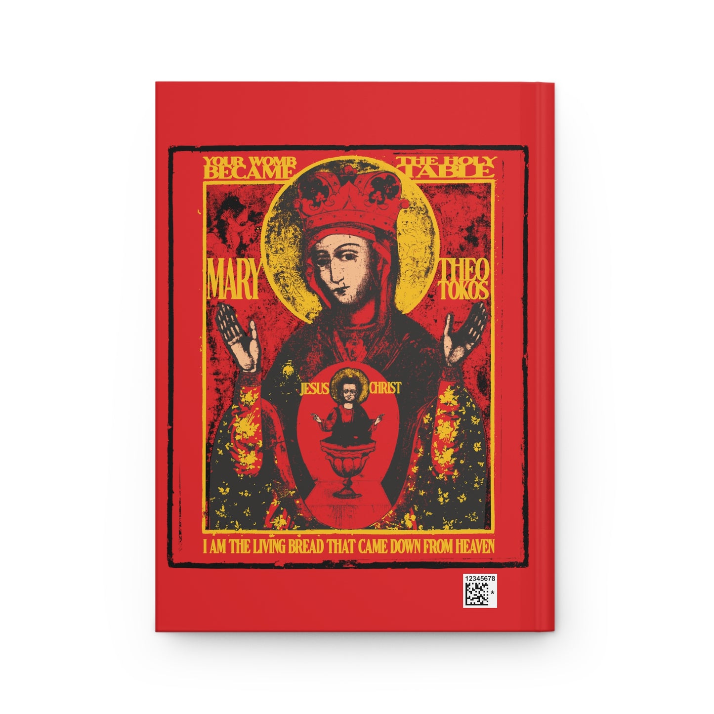 Mother of God of Nicaea IconoGraphic No.1 | Orthodox Christian Accessory | Hardcover Journal