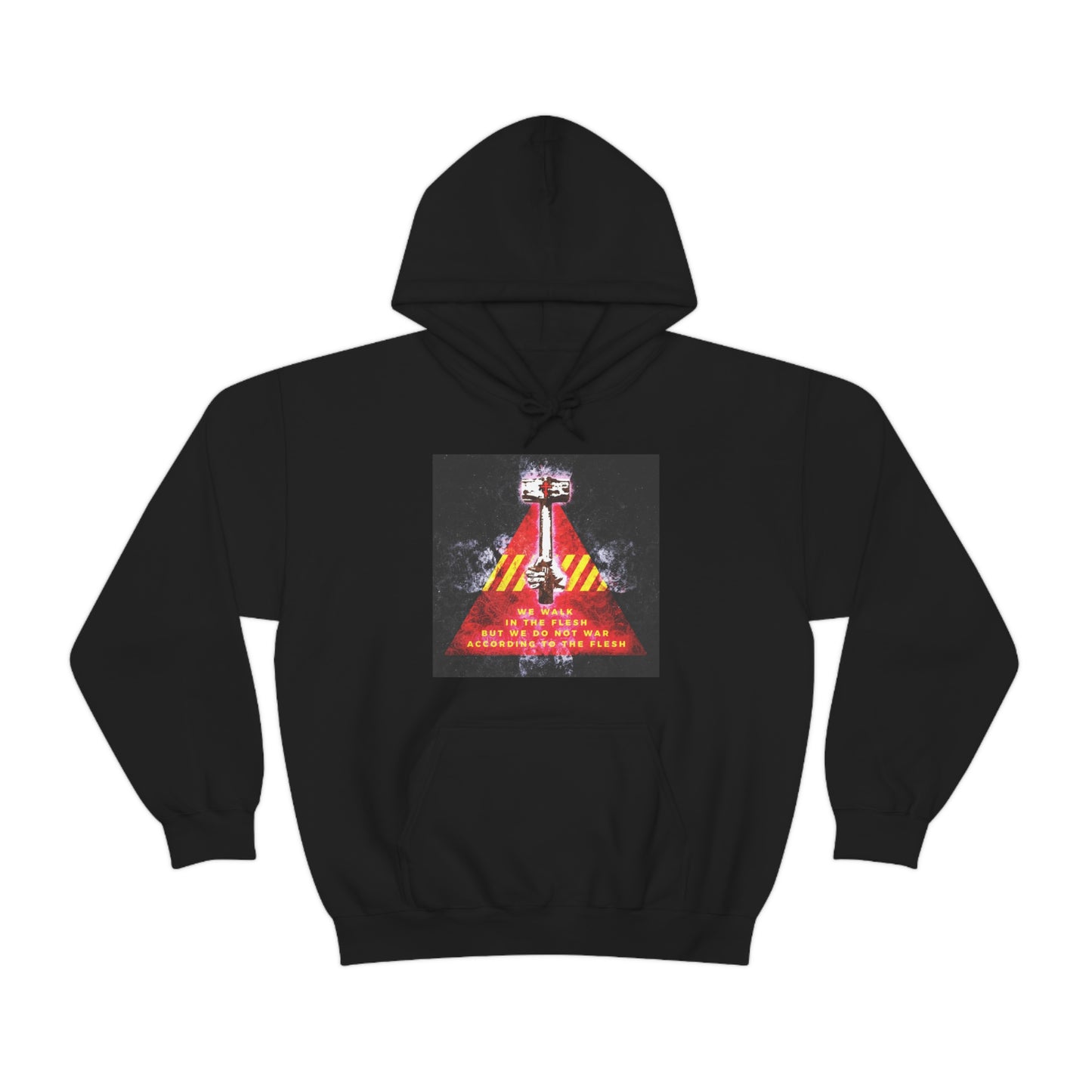 We Do Not War According to the Flesh No. 2 | Orthodox Christian Hoodie / Hooded Sweatshirt