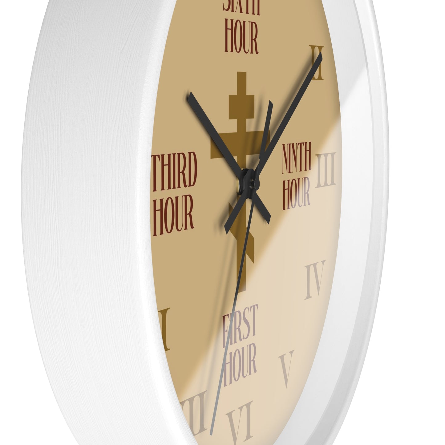 Liturgical Hours Wall Clock No. 2