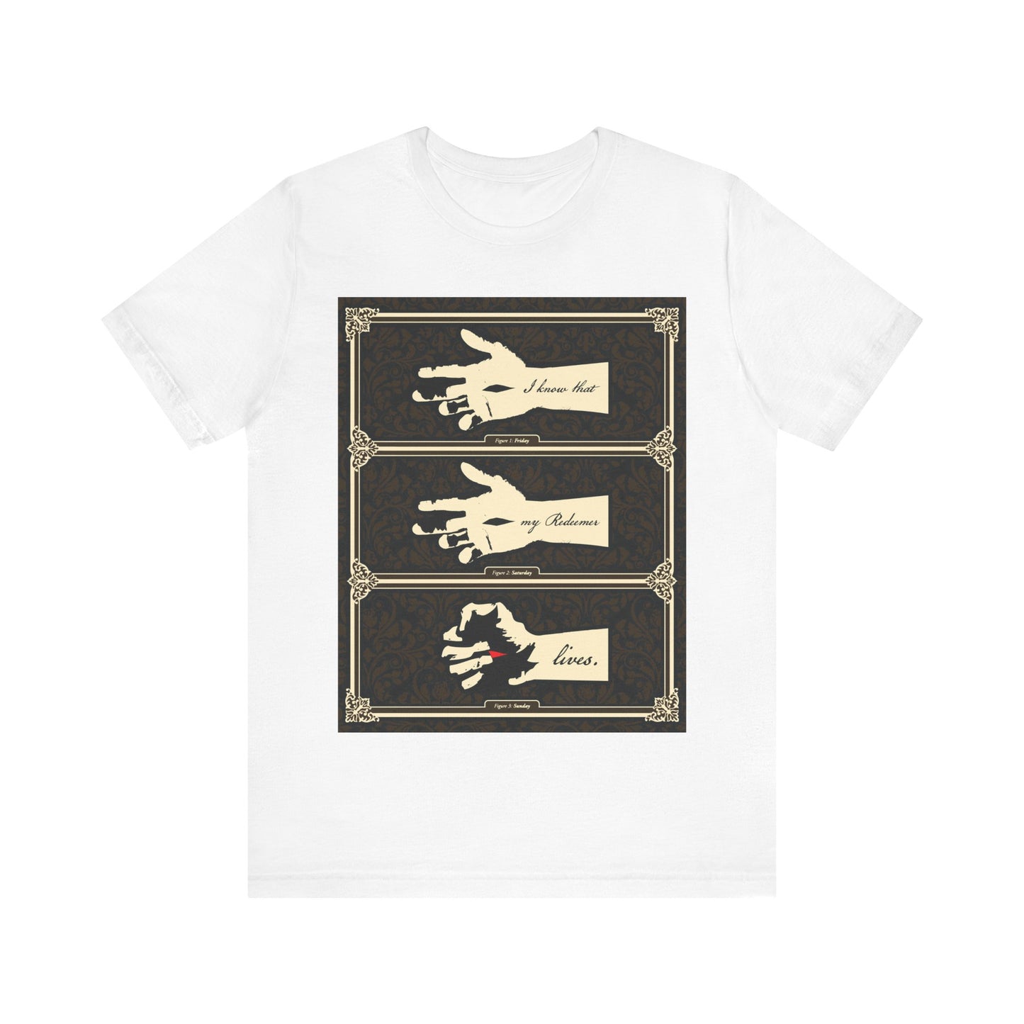 I Know That My Redeemer Lives (Job 19:25) No. 1 | Orthodox Christian T-Shirt