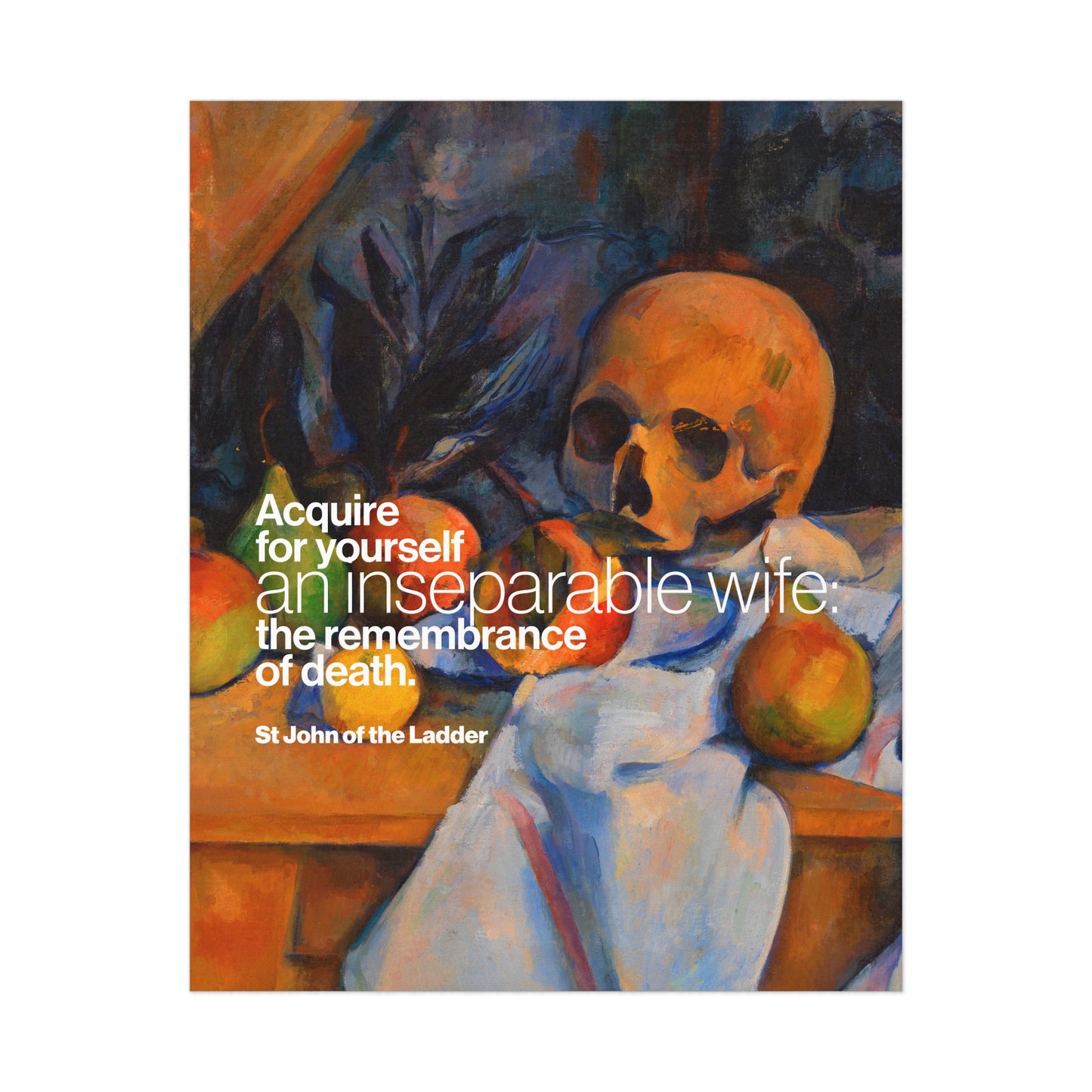 Acquire an Inseparable Wife (St John Climacus) No. 1 | Orthodox Christian Art Poster