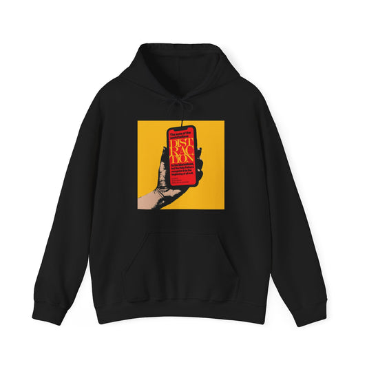Distraction is the Beginning of All Evil (St Ignatius Brianchaninov) No. 1 | Orthodox Christian Hoodie / Hooded Sweatshirt