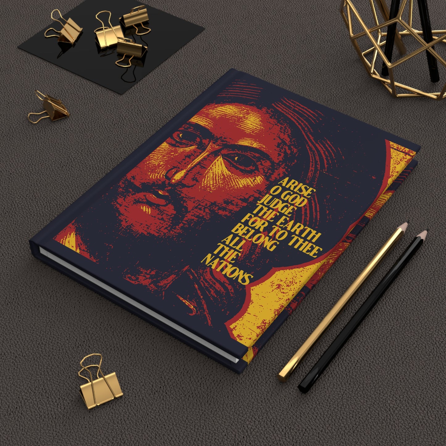 Arise, O God, Judge the Earth (Psalm 81) No. 2 | Orthodox Christian Accessory | Hardcover Journal