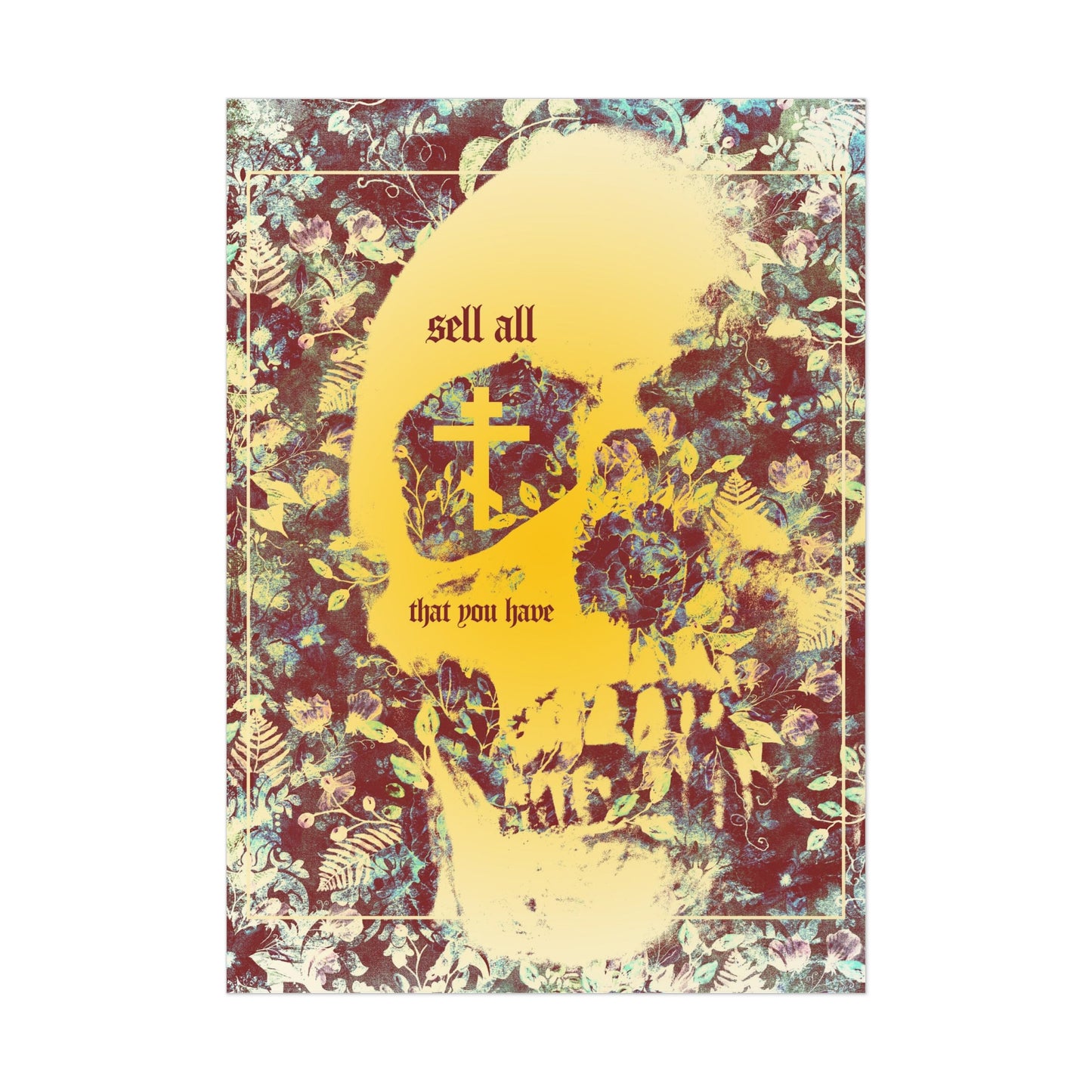 Sell All That You Have No. 2 | Orthodox Christian Art Poster