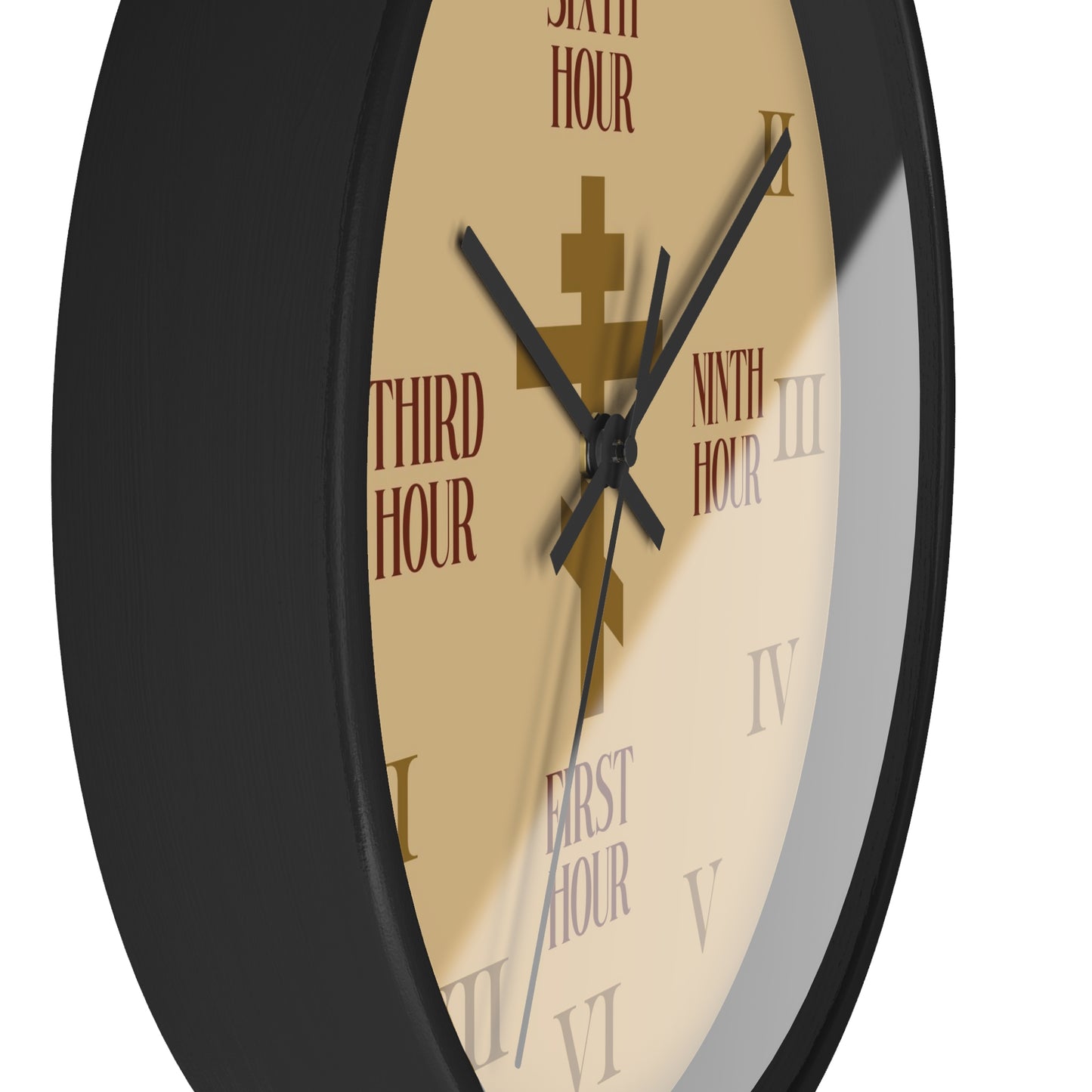 Liturgical Hours Wall Clock No. 2