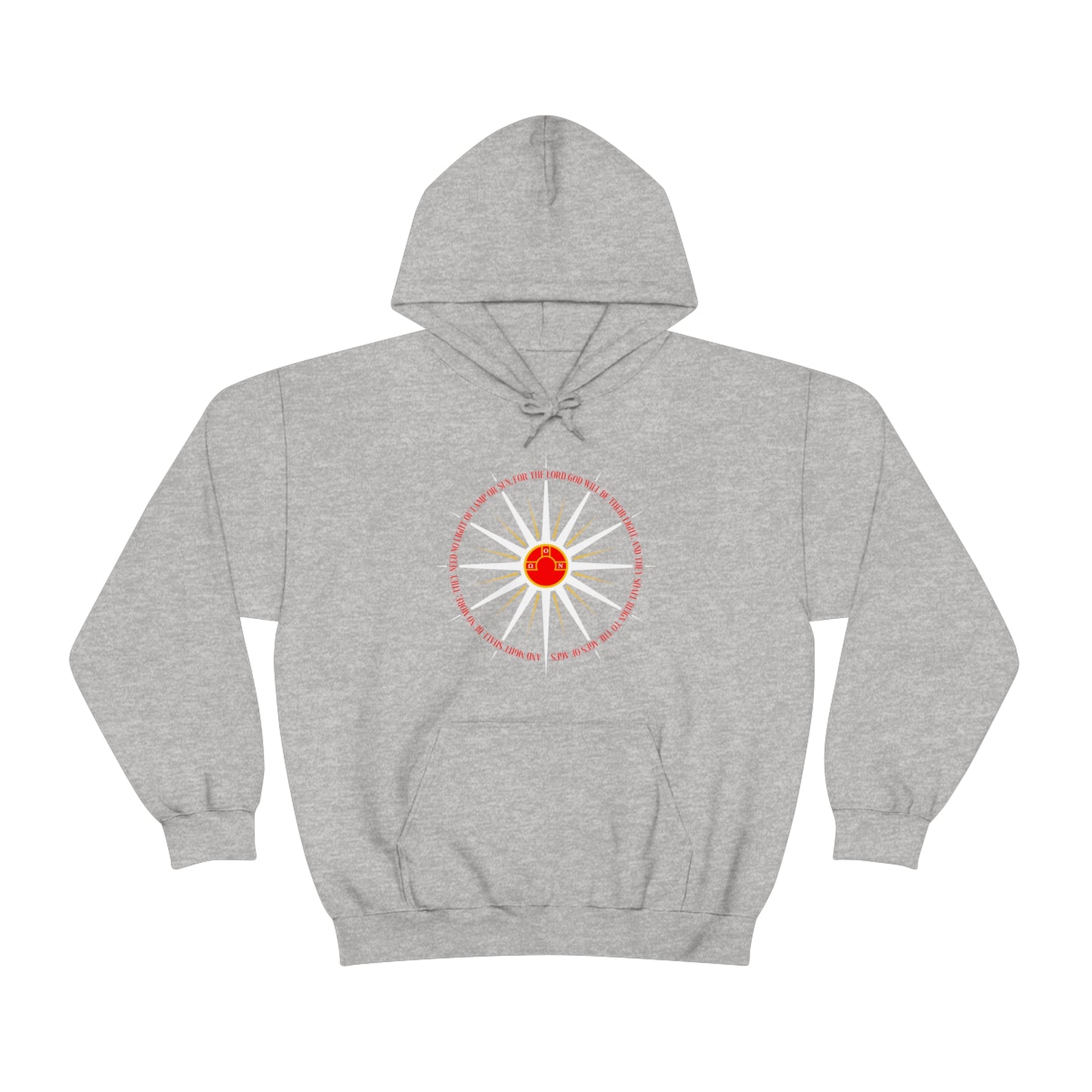 And Night Shall Be No More No. 1 | Orthodox Christian Hoodie / Hooded Sweatshirt