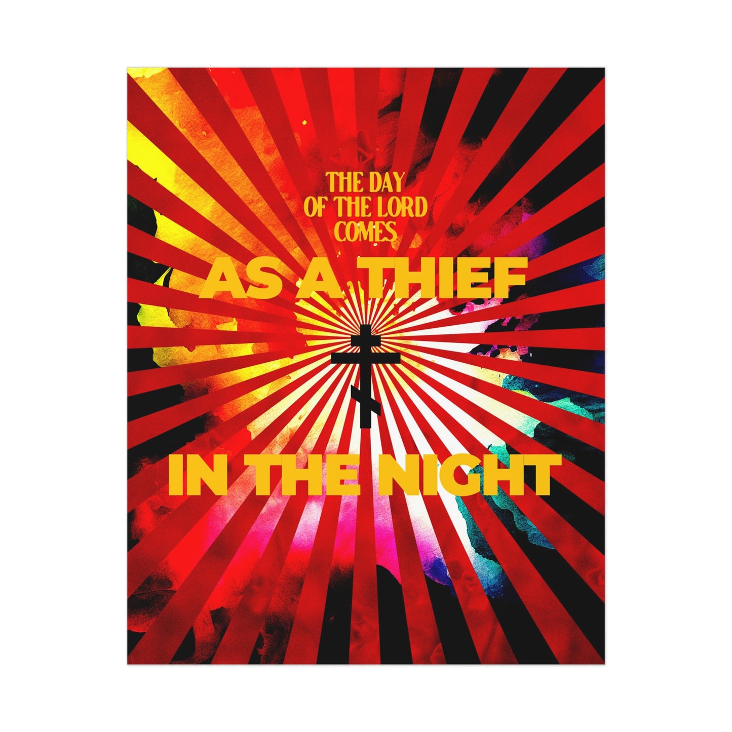 The Day of the Lord No. 3 | Orthodox Christian Art Poster