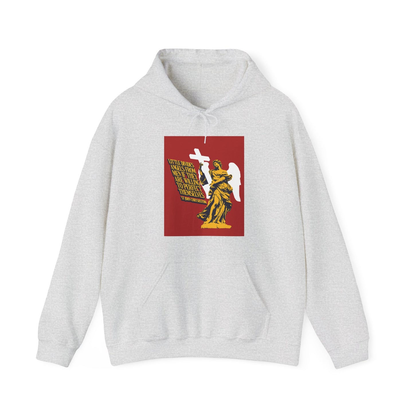 Little Divides Angels from Men (St. John Chrysostom) No. 2 | Orthodox Christian Hoodie