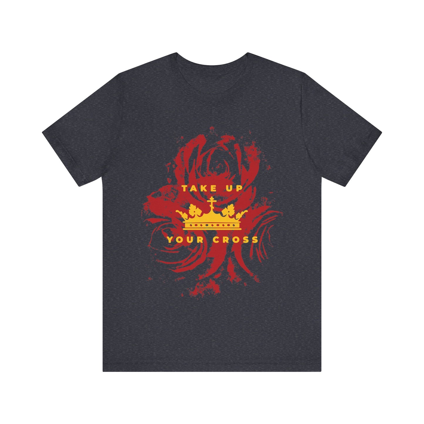 Take Up Your Cross No. 1 (Matthew 16:24-26) | Orthodox Christian T-Shirt
