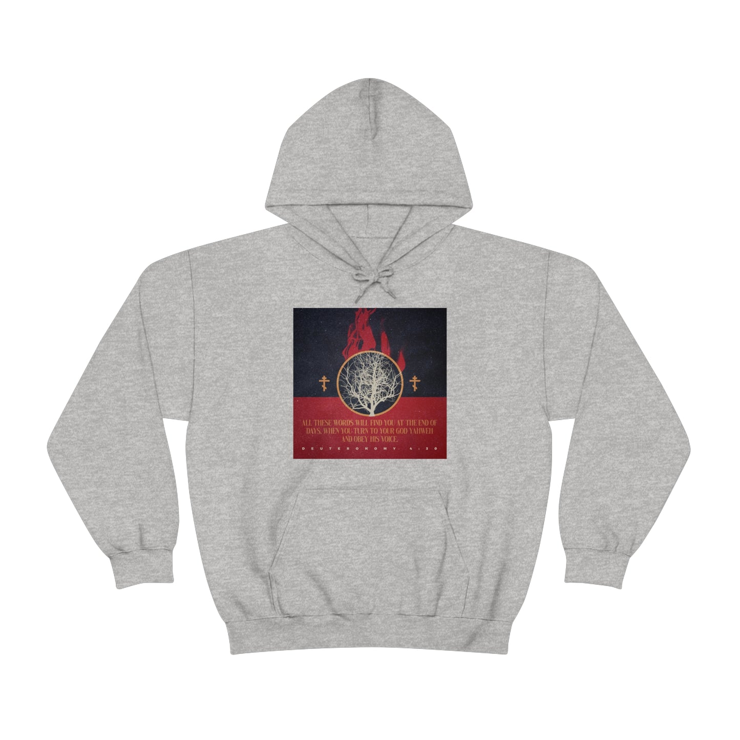 All These Words Will Find You at the End of Days No. 1  | Orthodox Christian Hoodie / Hooded Sweatshirt