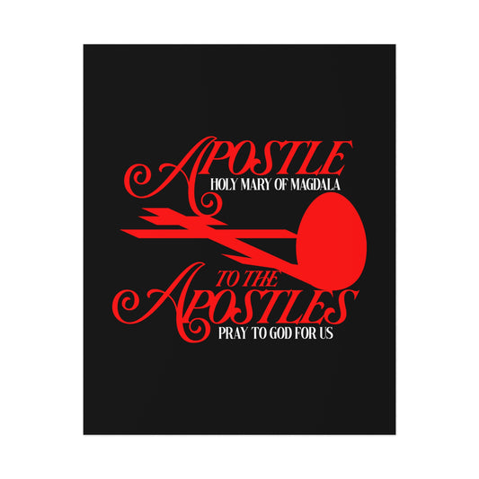 Apostle to the Apostles (St. Mary Magdalene) No. 1 | Orthodox Christian Art Poster