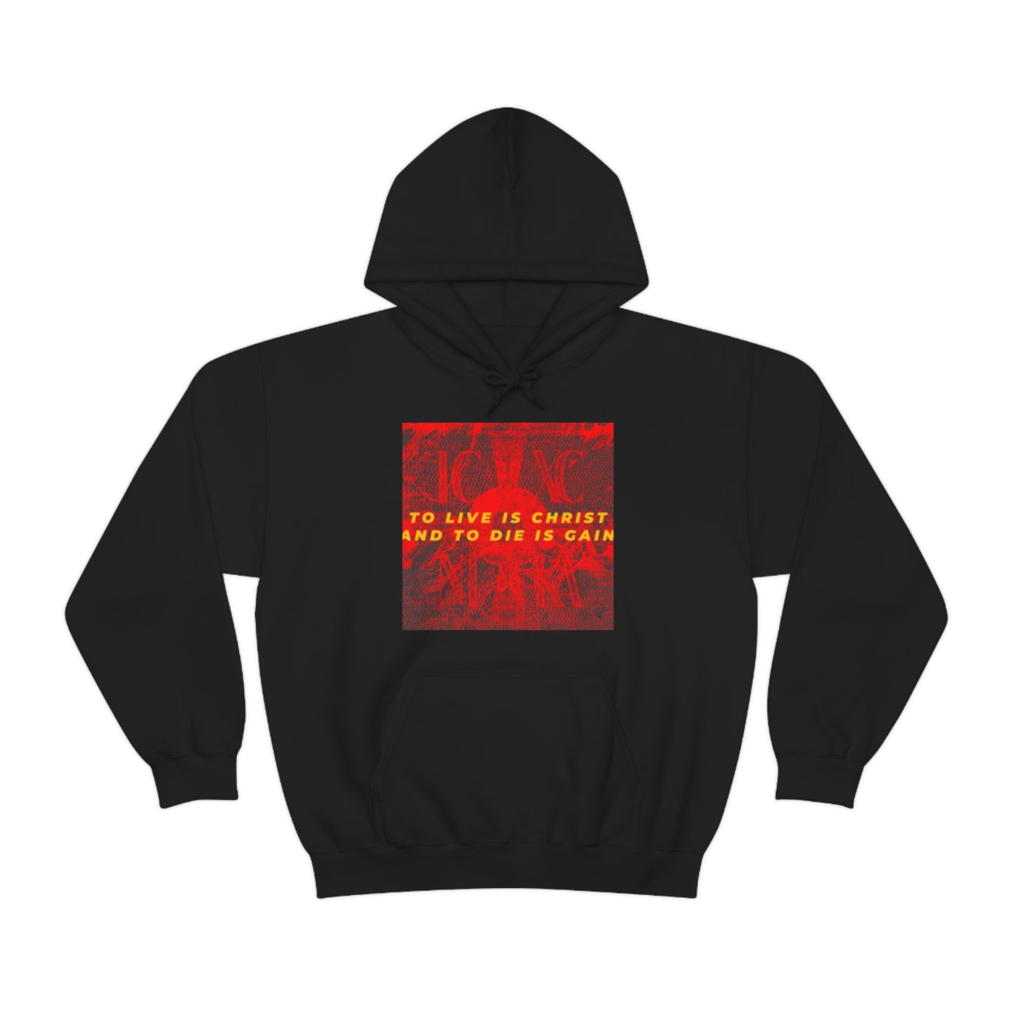 To Live is Christ, and to Die is Gain No. 1 | Orthodox Christian Hoodie / Hooded Sweatshirt