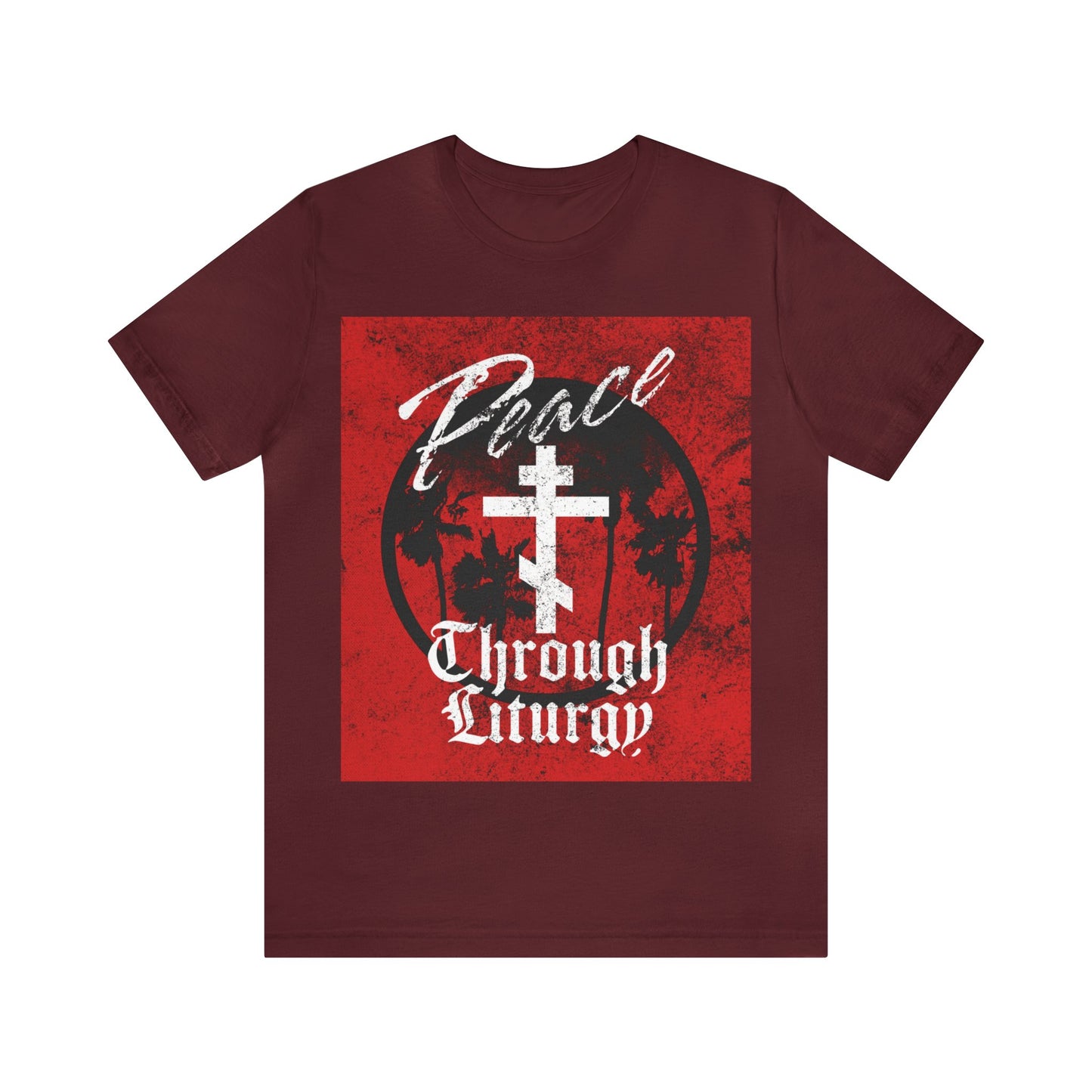 Peace Through Liturgy No. 2 | Orthodox Christian T-Shirt