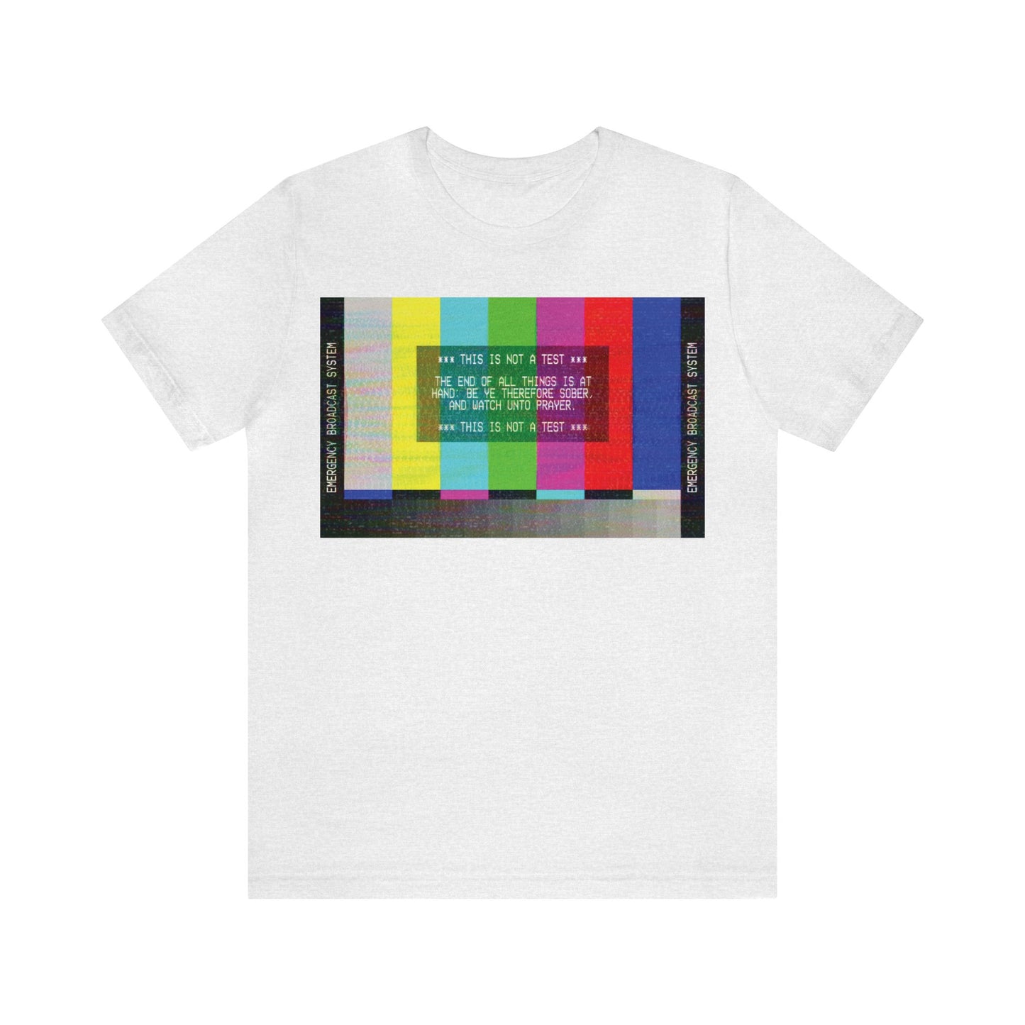 The End of All Things No. 4 (1 Peter 4:7) | Orthodox Christian T-Shirt