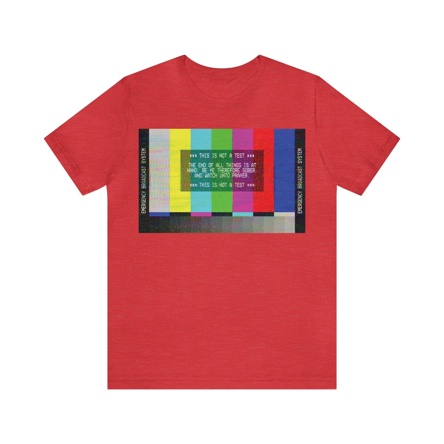 The End of All Things No. 4 (1 Peter 4:7) | Orthodox Christian T-Shirt