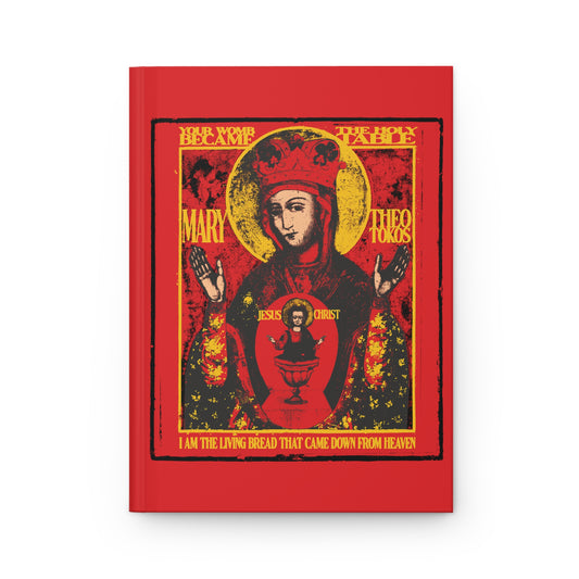 Mother of God of Nicaea IconoGraphic No.1 | Orthodox Christian Accessory | Hardcover Journal