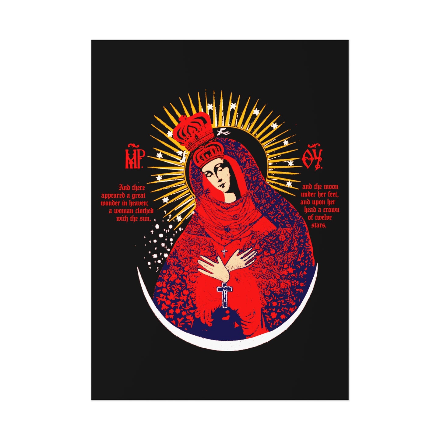 Our Lady the Gate of Dawn No. 1 | Orthodox Christian Art Poster