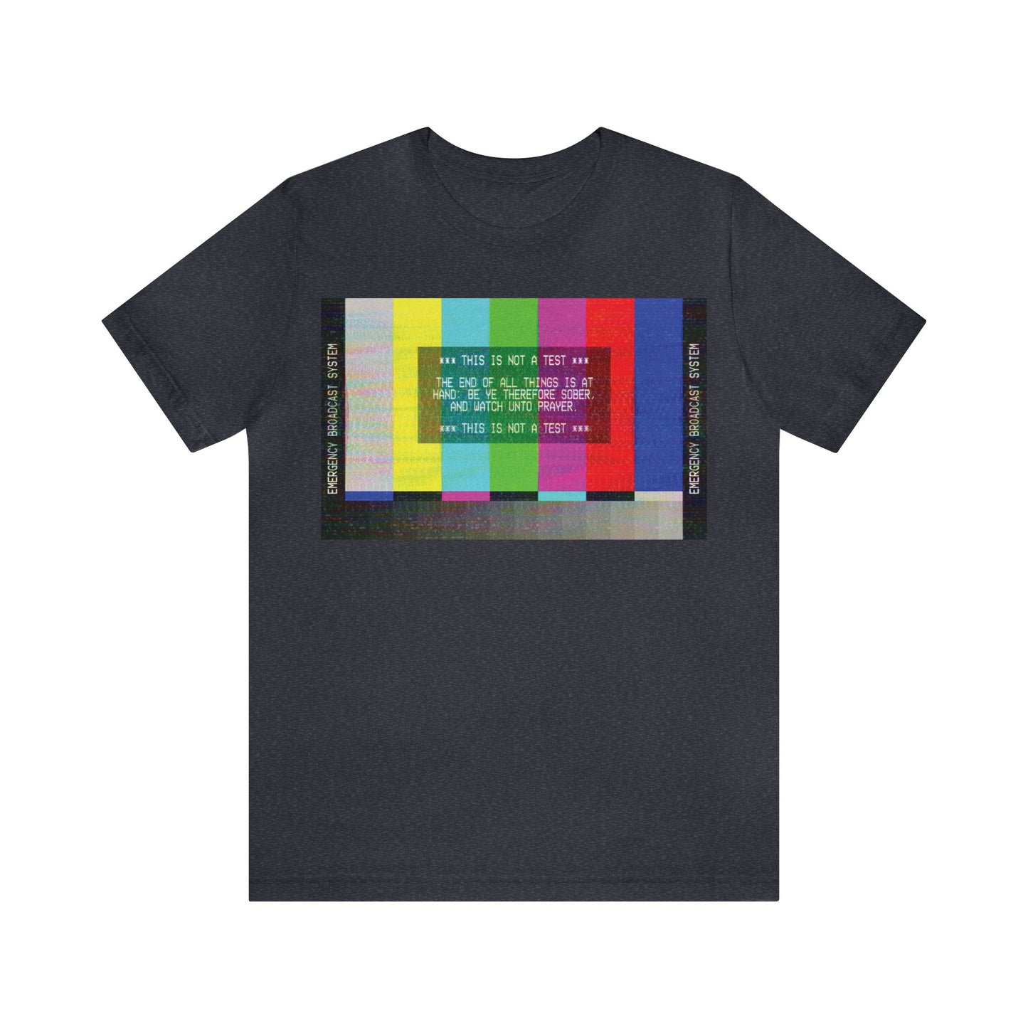 The End of All Things No. 4 (1 Peter 4:7) | Orthodox Christian T-Shirt