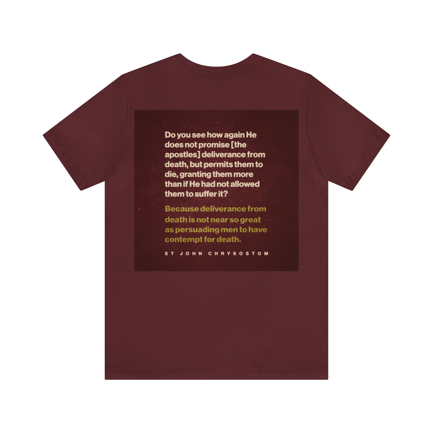 Do Not Fear Those Who Kill the Body No. 1 | Orthodox Christian Double-Sided T-Shirt