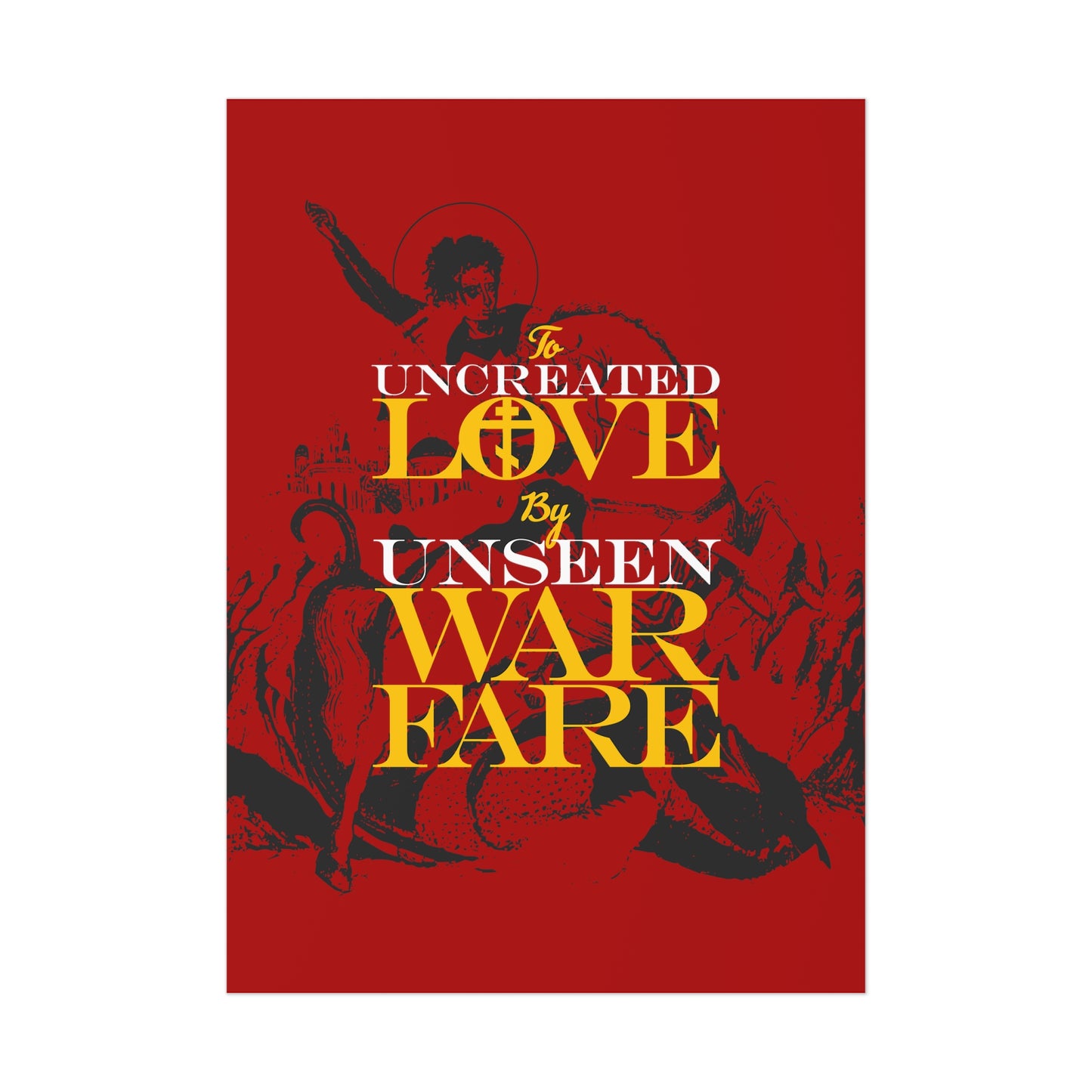 Uncreated Love No. 1 |  Orthodox Christian Art Poster