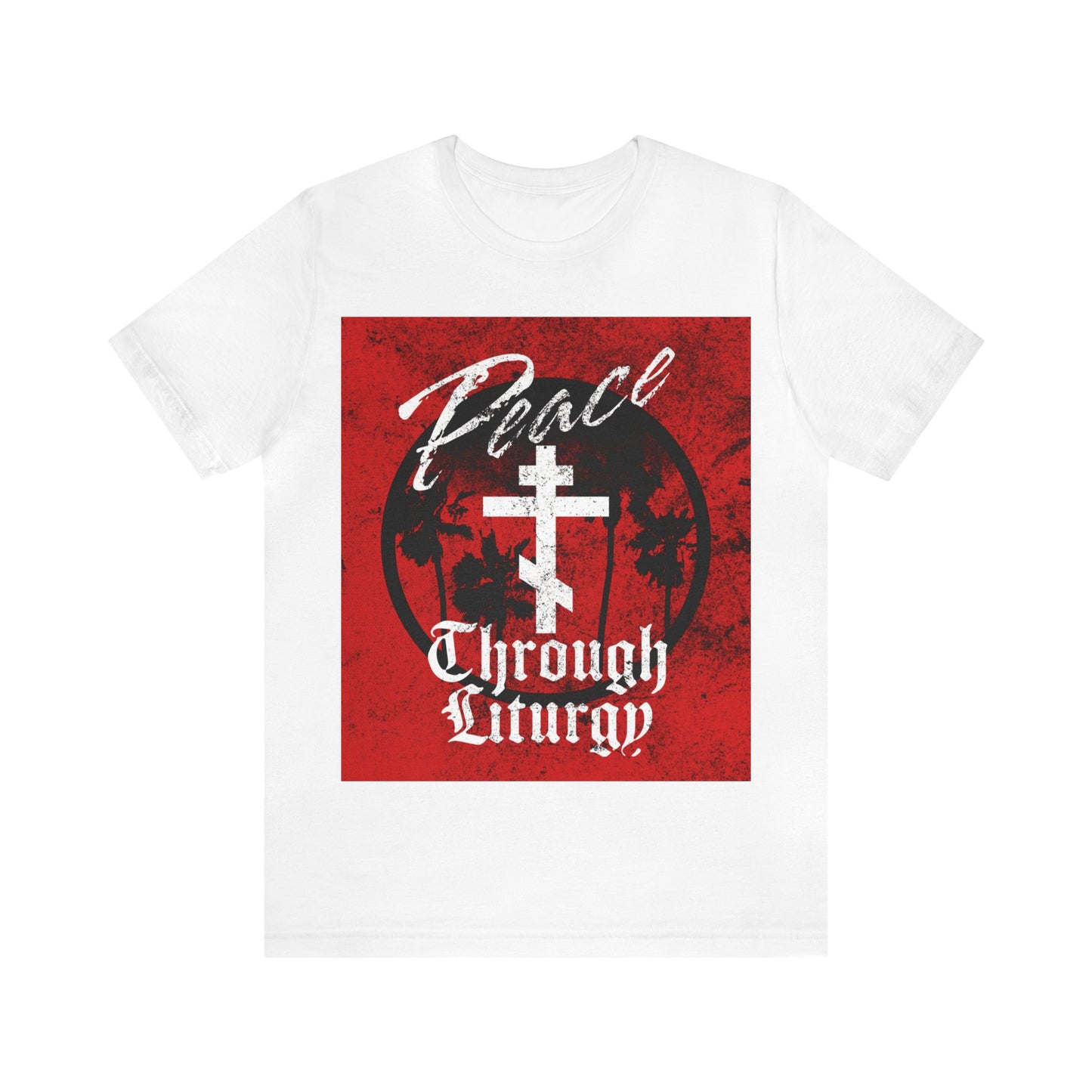 Peace Through Liturgy No. 2 | Orthodox Christian T-Shirt