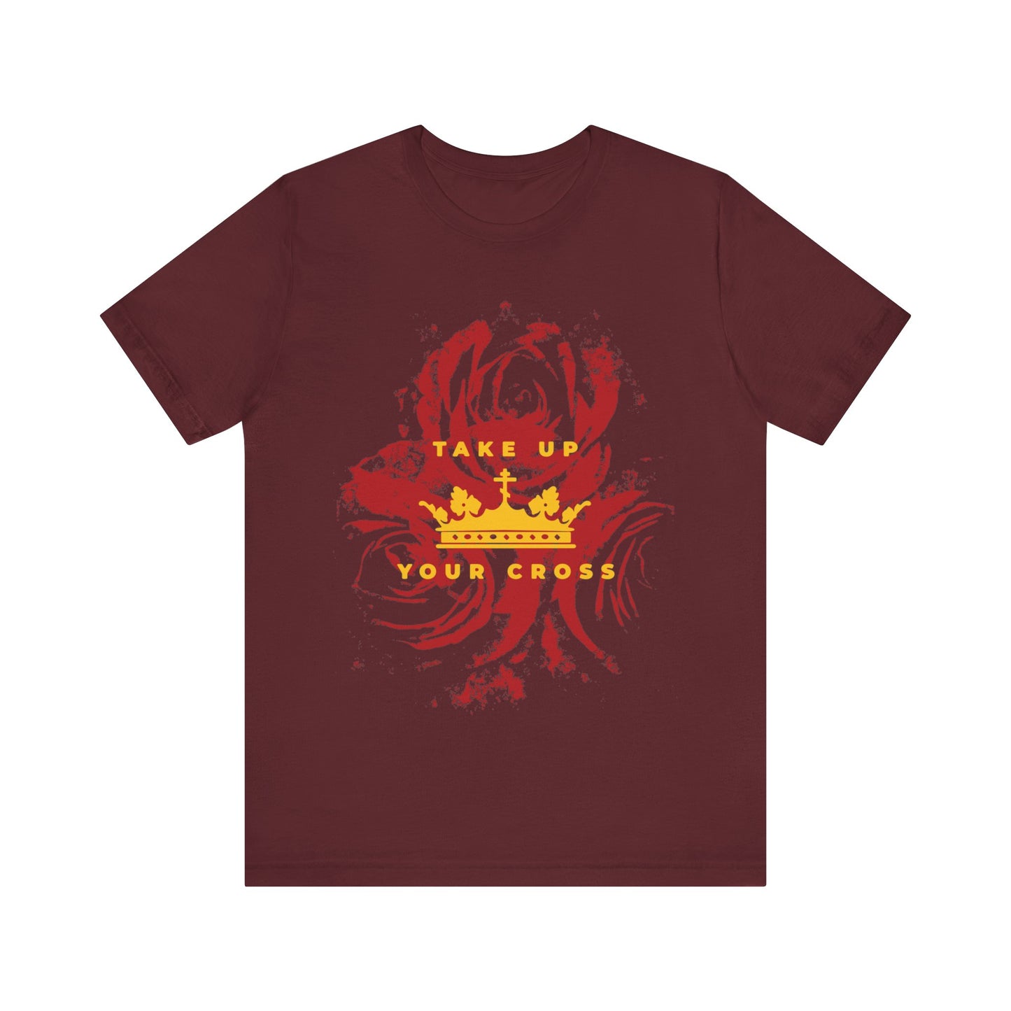 Take Up Your Cross No. 1 (Matthew 16:24-26) | Orthodox Christian T-Shirt