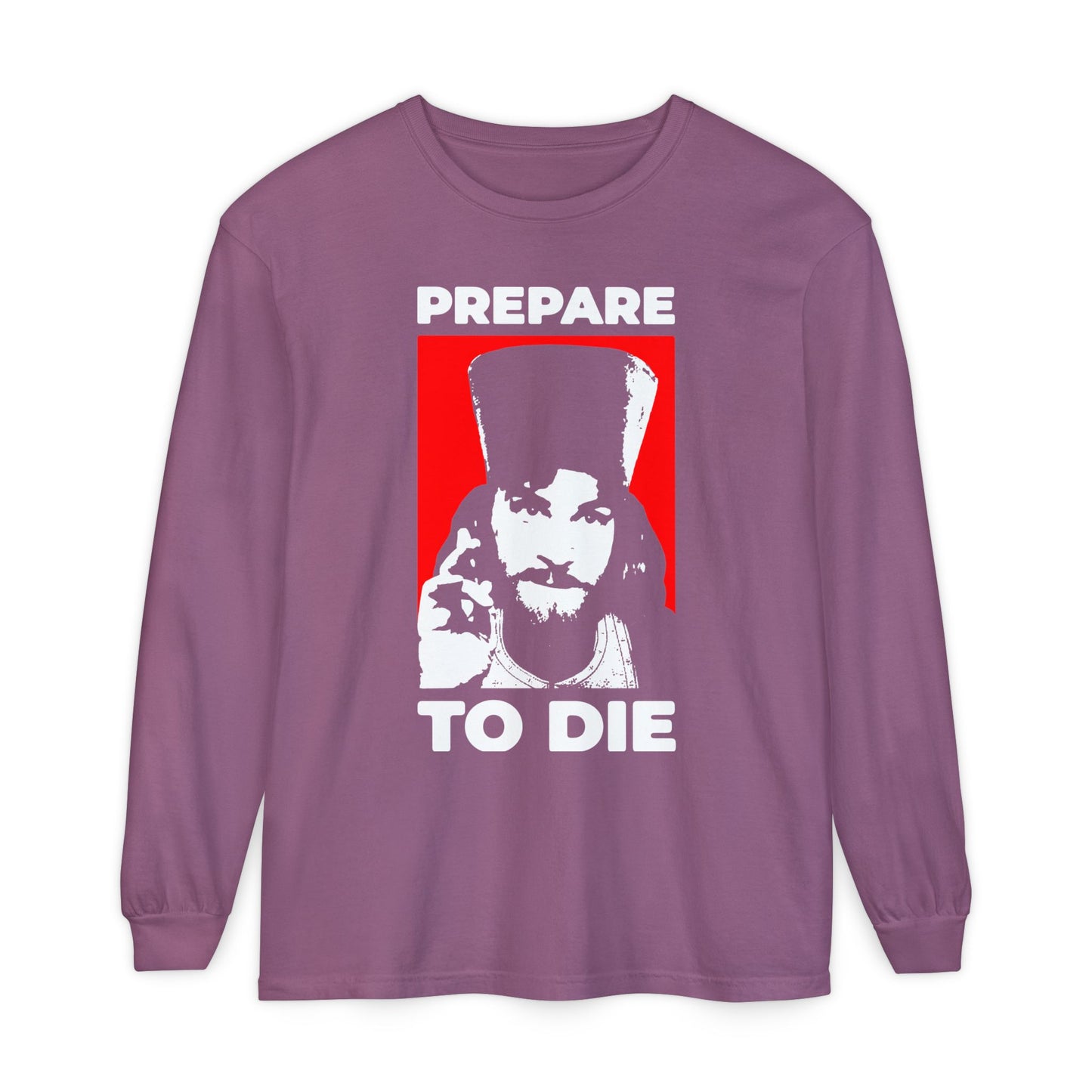 Prepare to Die | Remember You Will Die | Inigo Montoya as Orthodox Priest Giving a Blessing | Orthodox Christian Long Sleeve Shirt