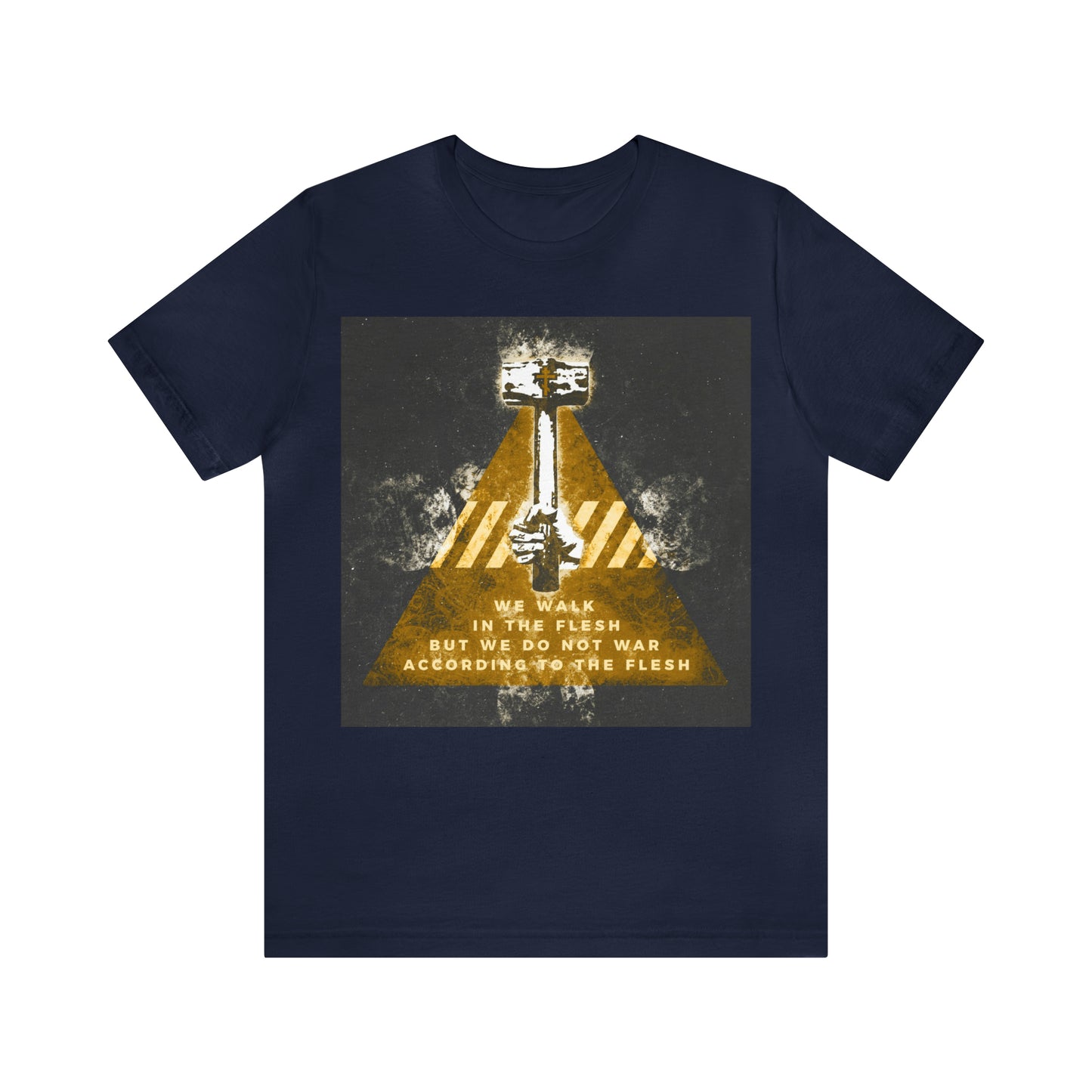 We Do Not War According to the Flesh No. 1 | Orthodox Christian T-Shirt