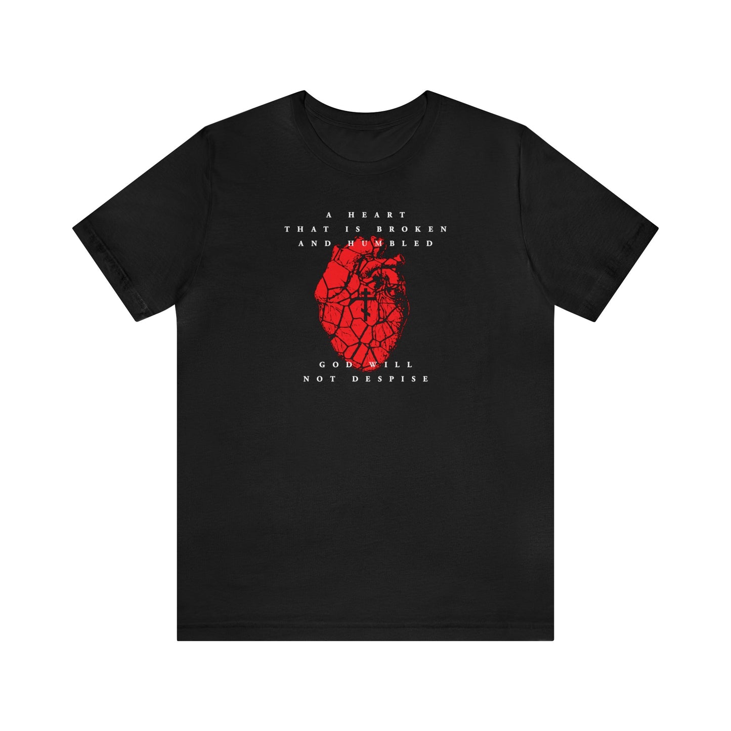 A Heart That is Broken and Humbled (Psalm 50/51) No. 1 | Orthodox Christian T-Shirt