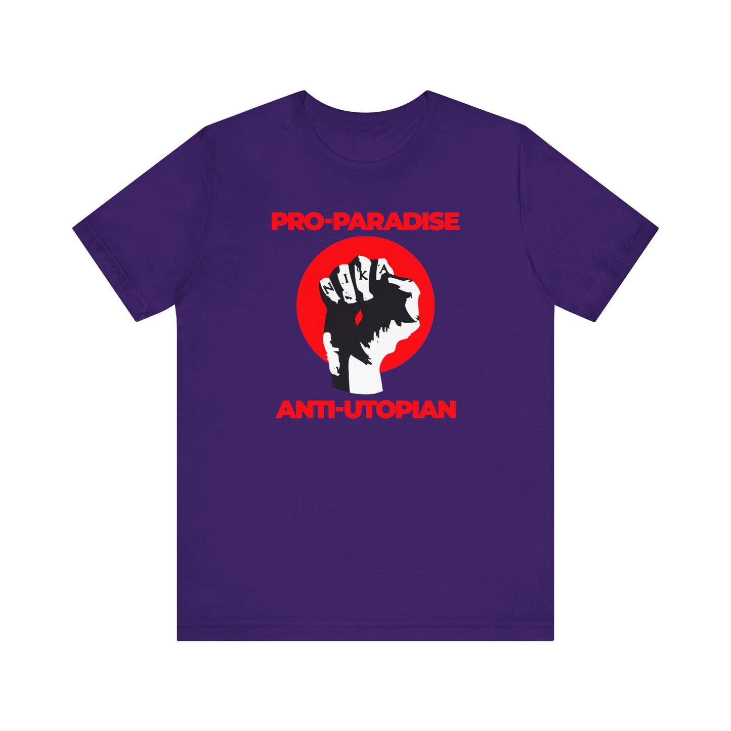 Pro-Paradise Anti-Utopian No. 1 | Orthodox Christian T-Shirt