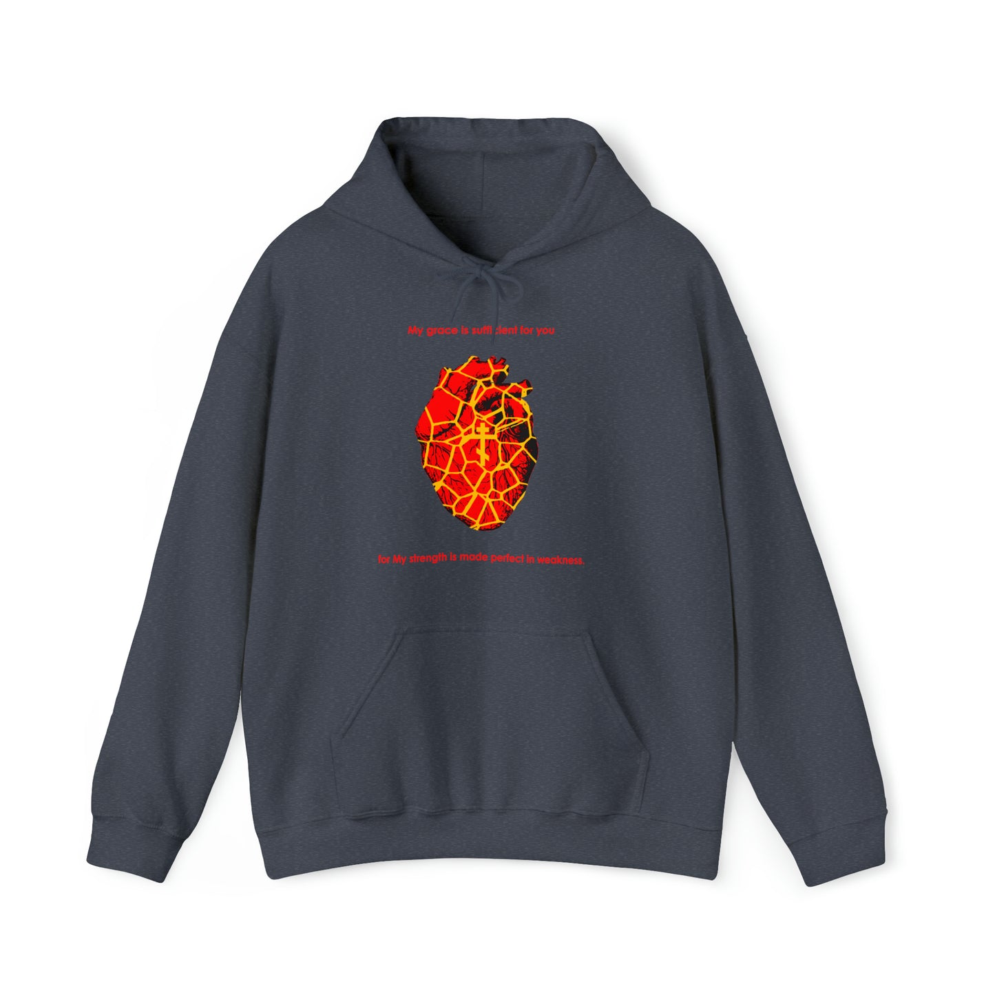 My Strength is Made Perfect in Weakness No. 1 | Orthodox Christian Hoodie / Hooded Sweatshirt