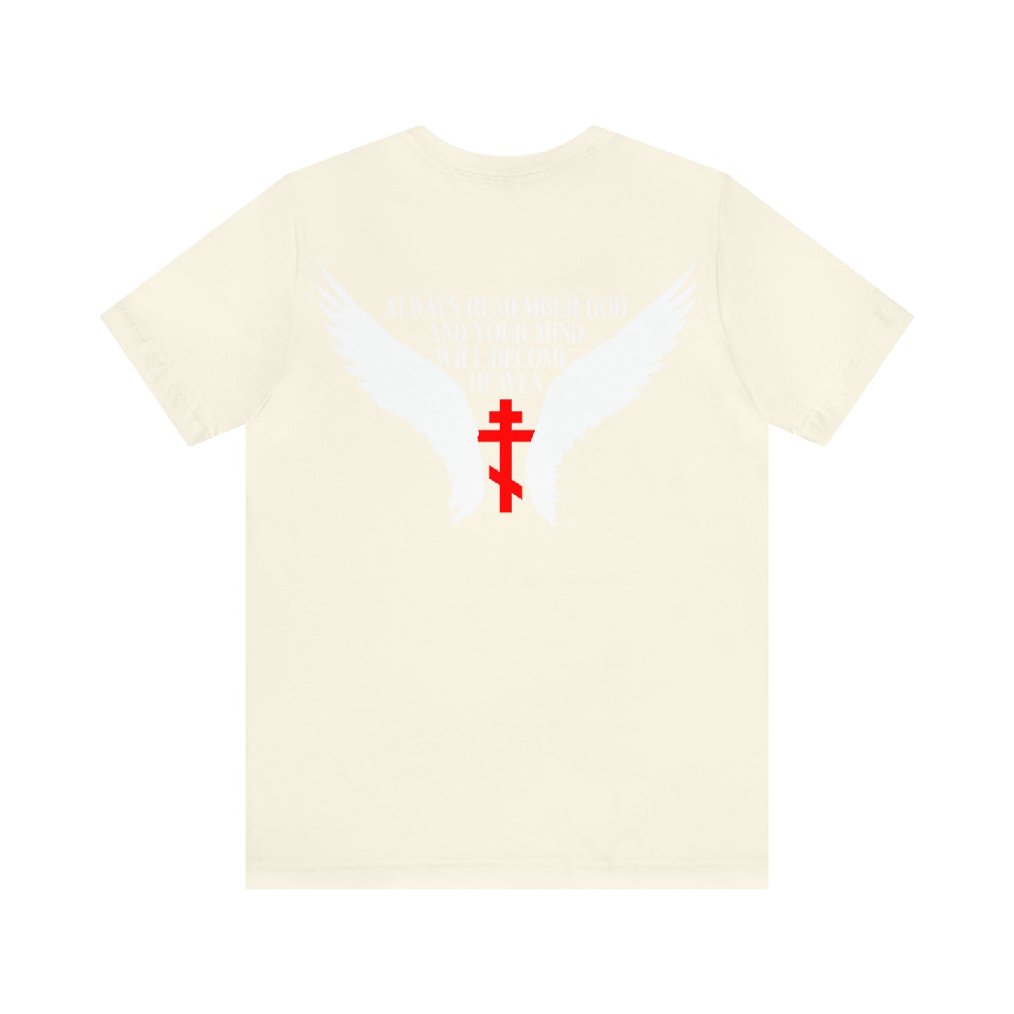It's Later Than You Think No. 3 Split W/ Always Remember God and Your Mind Will Become Heaven No. 1 | Orthodox Christian T-Shirt