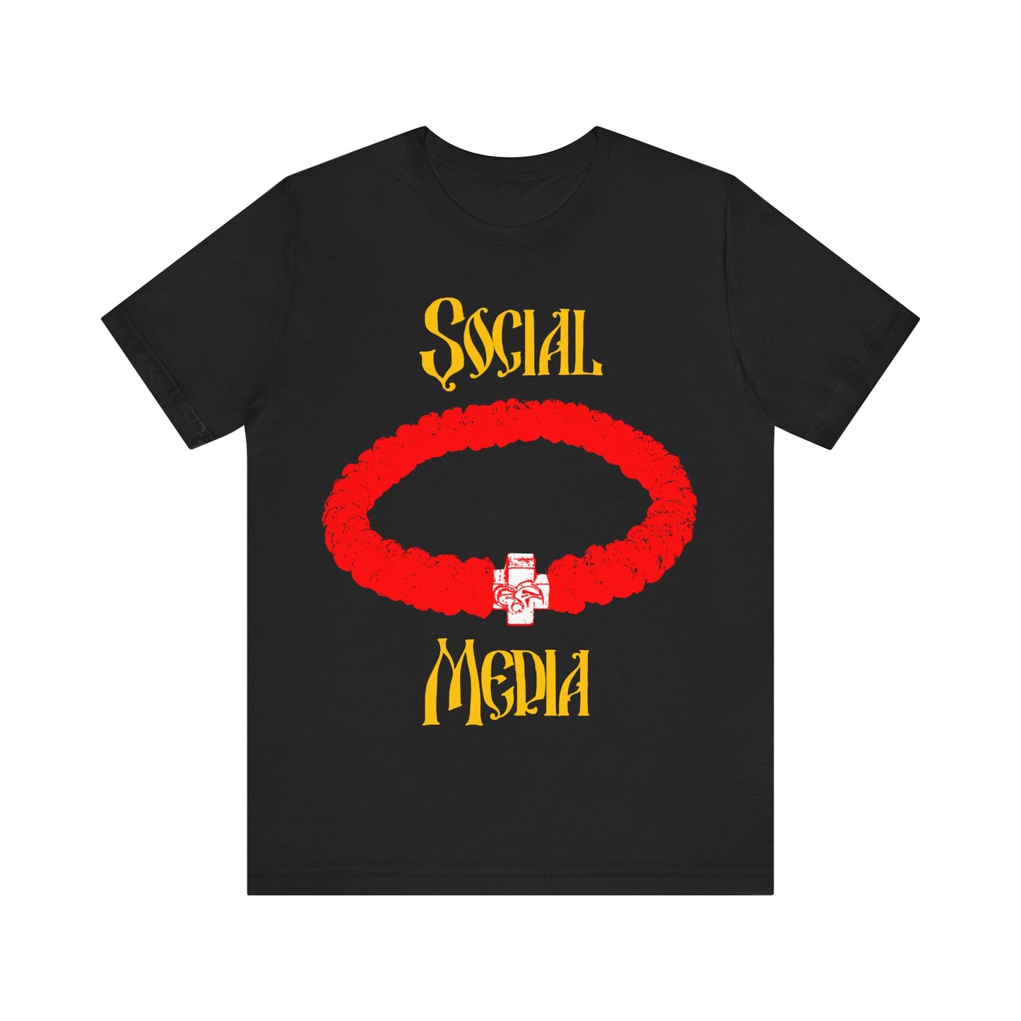 Social Media No. 2 (Prayer Rope) | Orthodox Christian T-Shirt