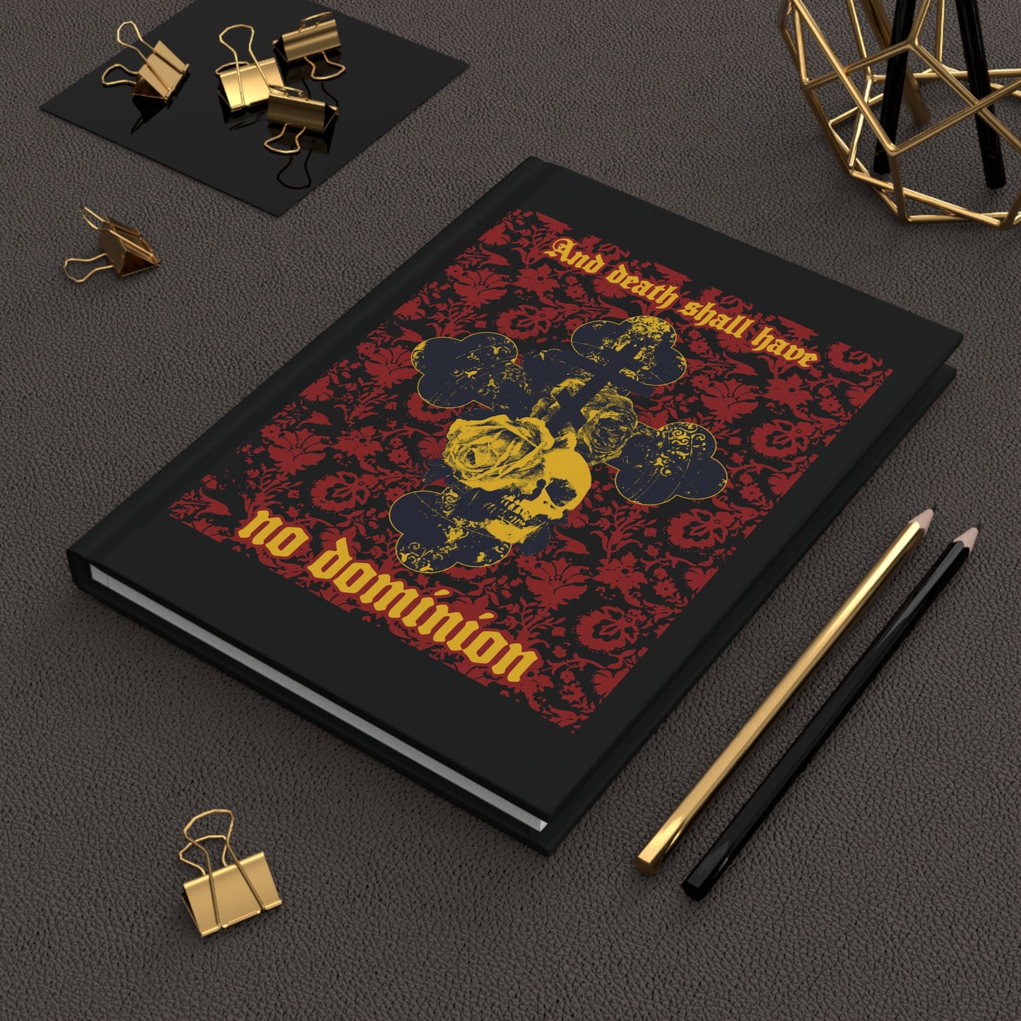 And Death Shall Have No Dominion No. 1 (Dylan Thomas) | Orthodox Christian Hardcover Journal