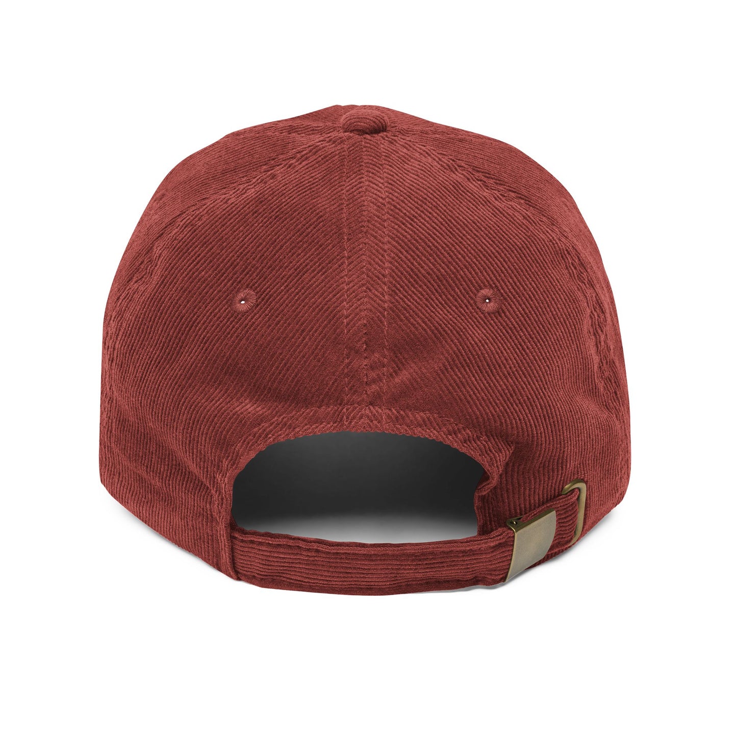 NIKA Red Russian Cross w/ White Text | NIKE Logo Mashup | Orthodox Christian Vintage Embroidered Corduroy Cap
