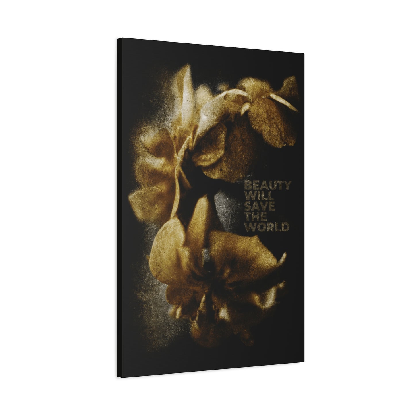 Beauty Will Save the World"—a photographic artwork glorifying Jesus Christ, Universal Creator & King. This original Christian wall art celebrates the divine and the beautiful, inspired by Dostoevsky’s words.
